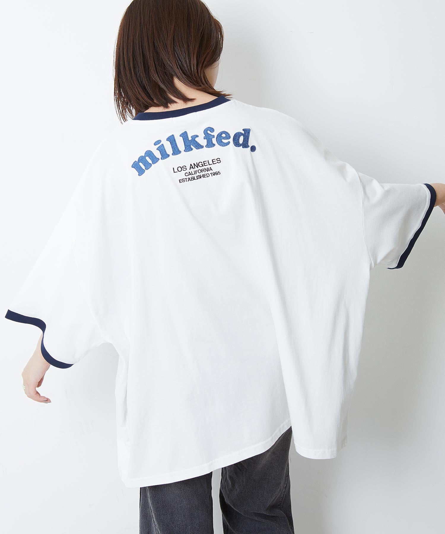 MILKFED. × PEANUTS / PEANUTS GANG BIG S/S TEE