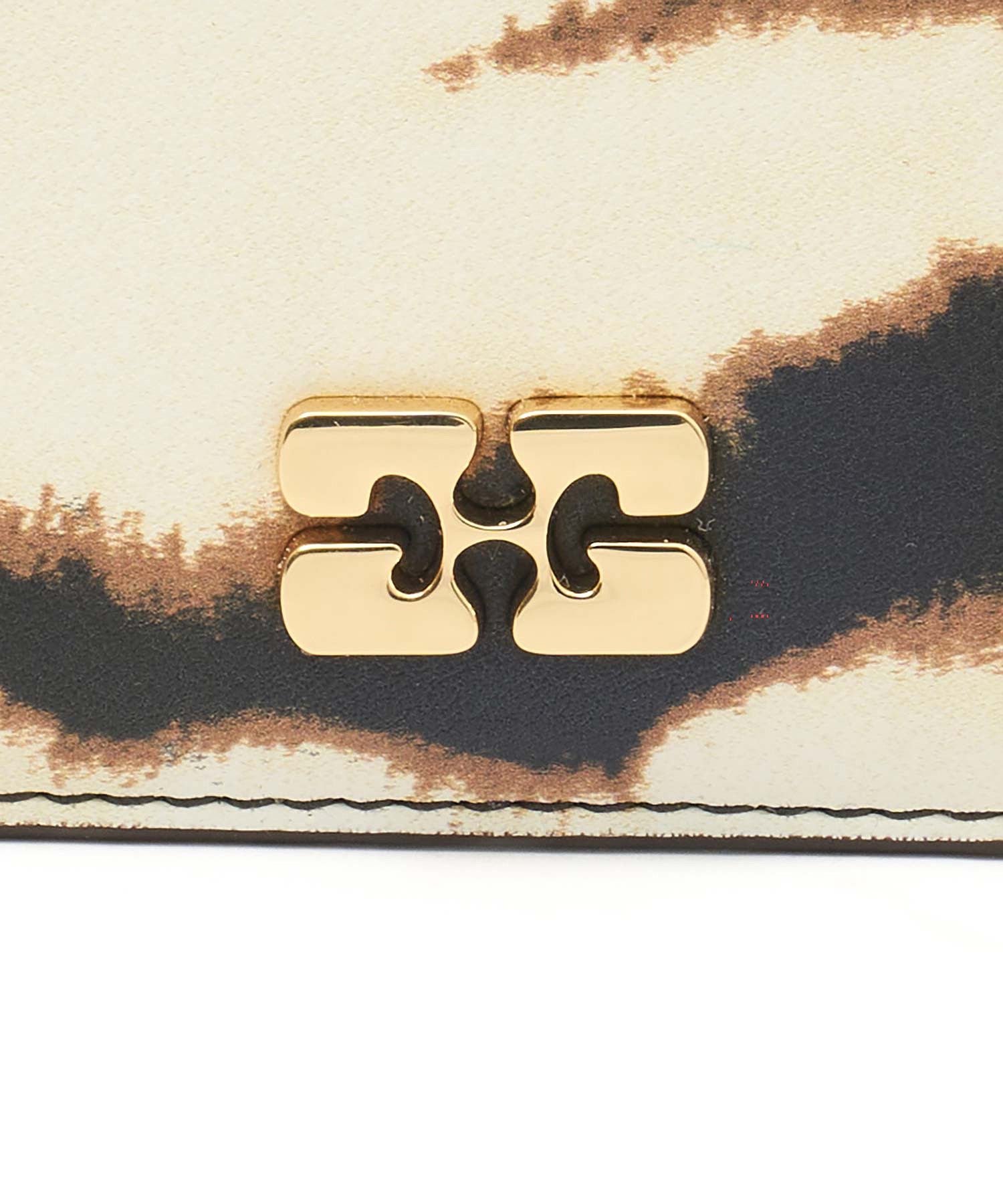 GANNI/BOU CARD HOLDER ZEBRA PRINT