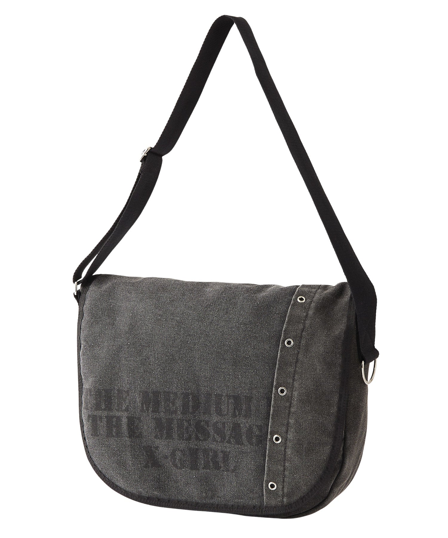 DISTRESSED PRINT SHOULDER BAG