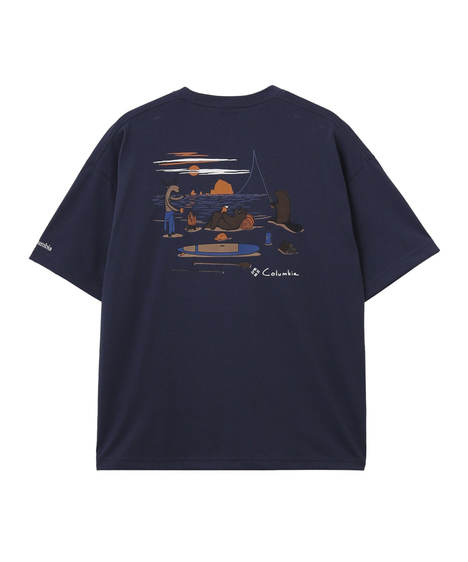 Columbia/コロンビア/BACK PRT Lake to Avenue Graphic SS Tee PM0537
