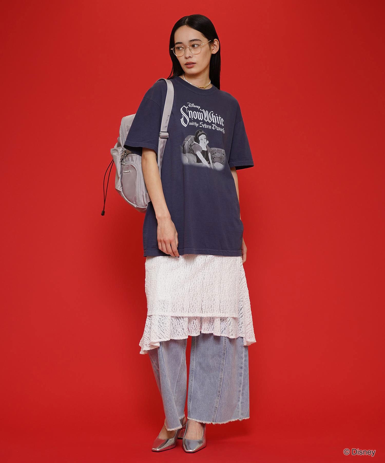 白雪姫/オーバーサイズTシャツ