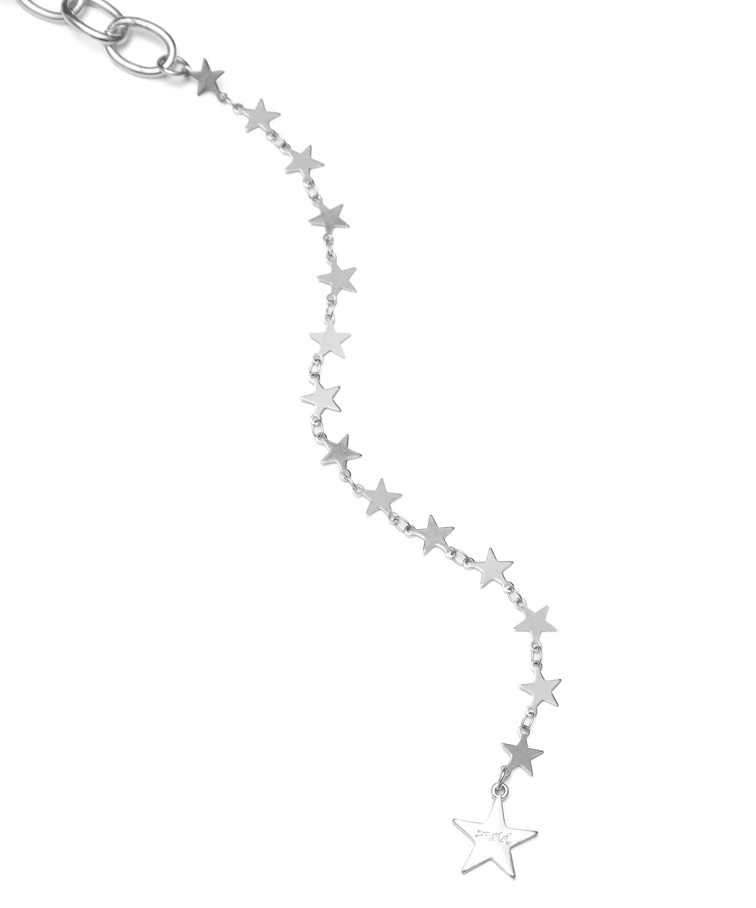 STAR AND LOGO CHAIN BELT