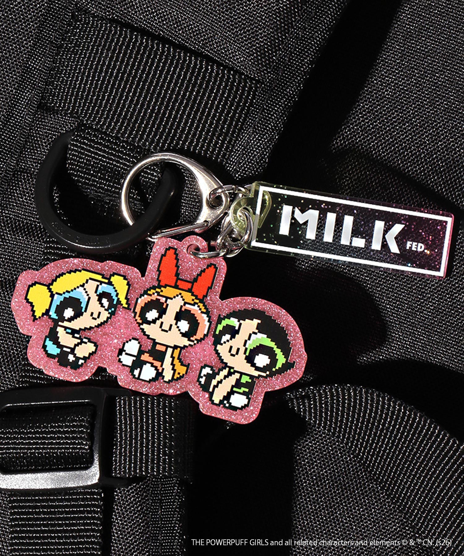 THE POWERPUFF GIRLS × MILKFED. ACRYLIC KEYCHAIN