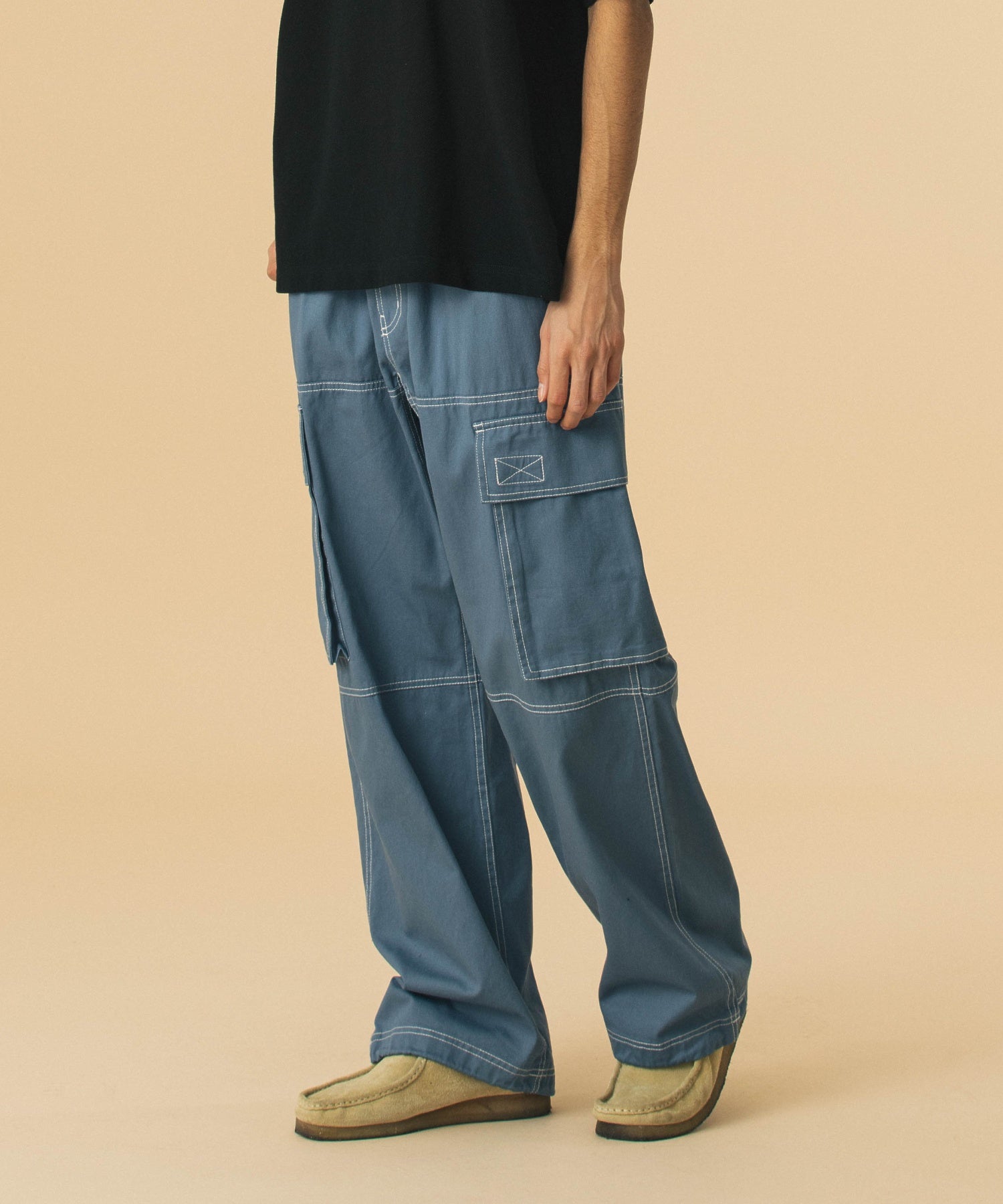 MODEL 身長183cm / 着用サイズ：Lサイズ
