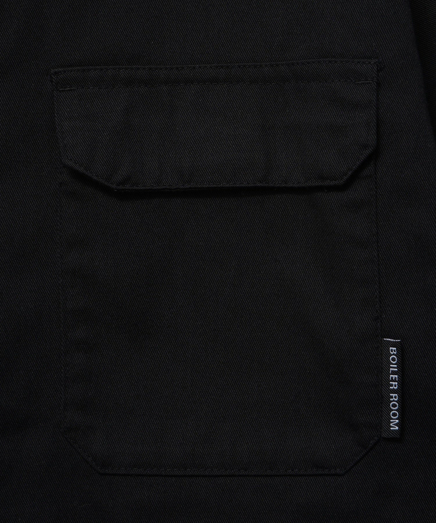 BOILER ROOM/ボイラールーム/APPLIQUE POPLIN L/S SHIRTSS25SH01
