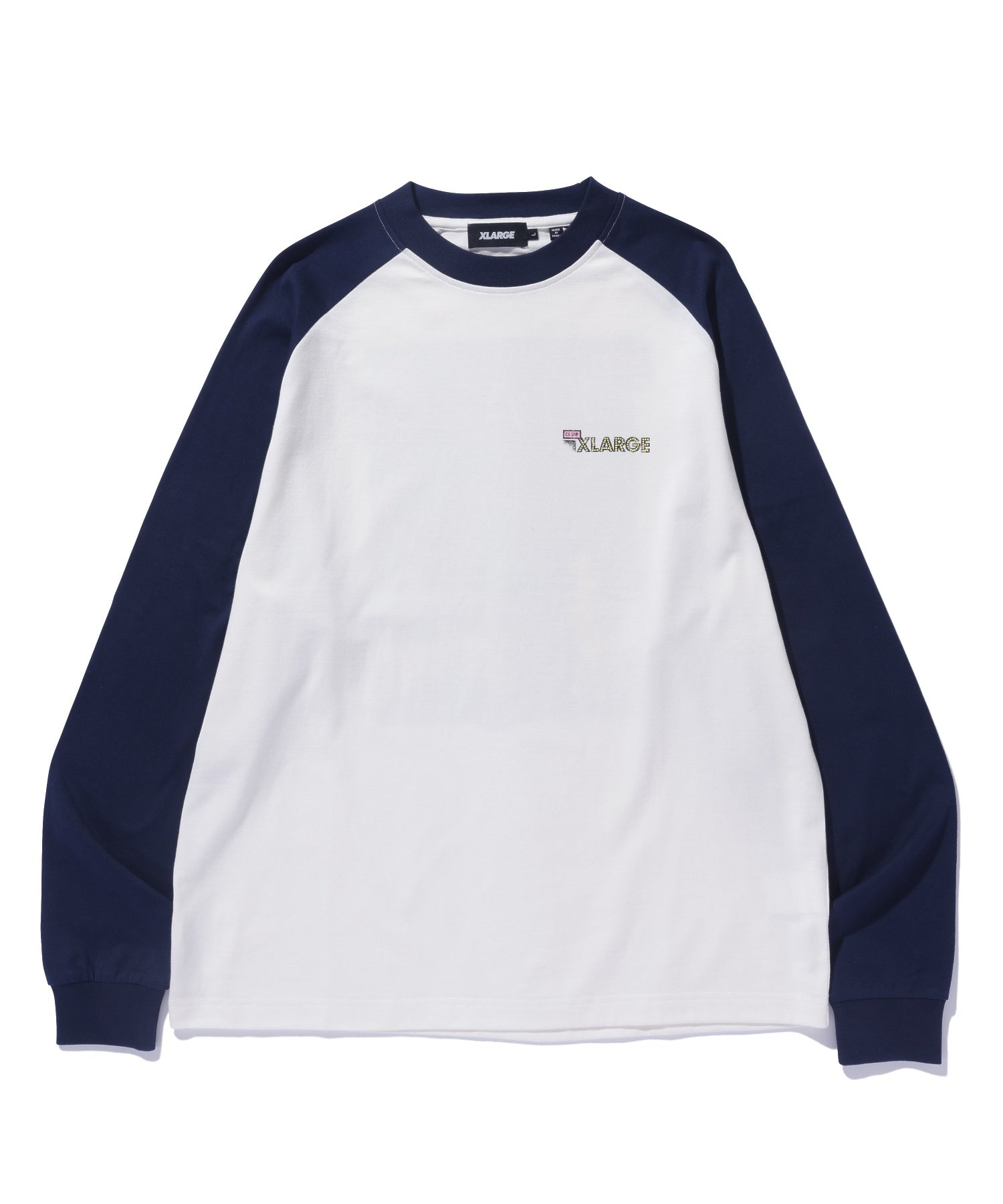 XLARGE CLUB RAGLAN L/S TEE