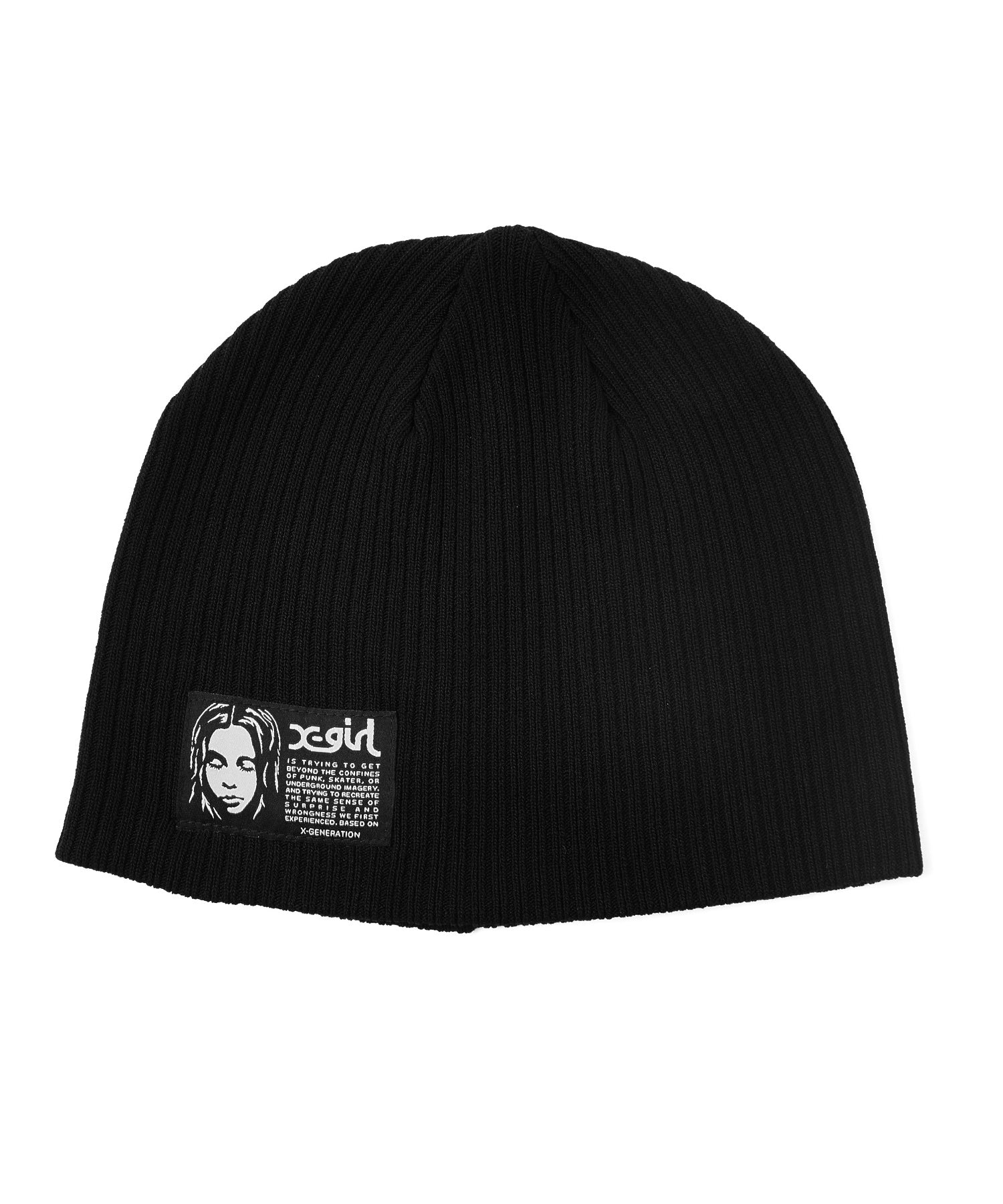 FACE LABEL BEANIE