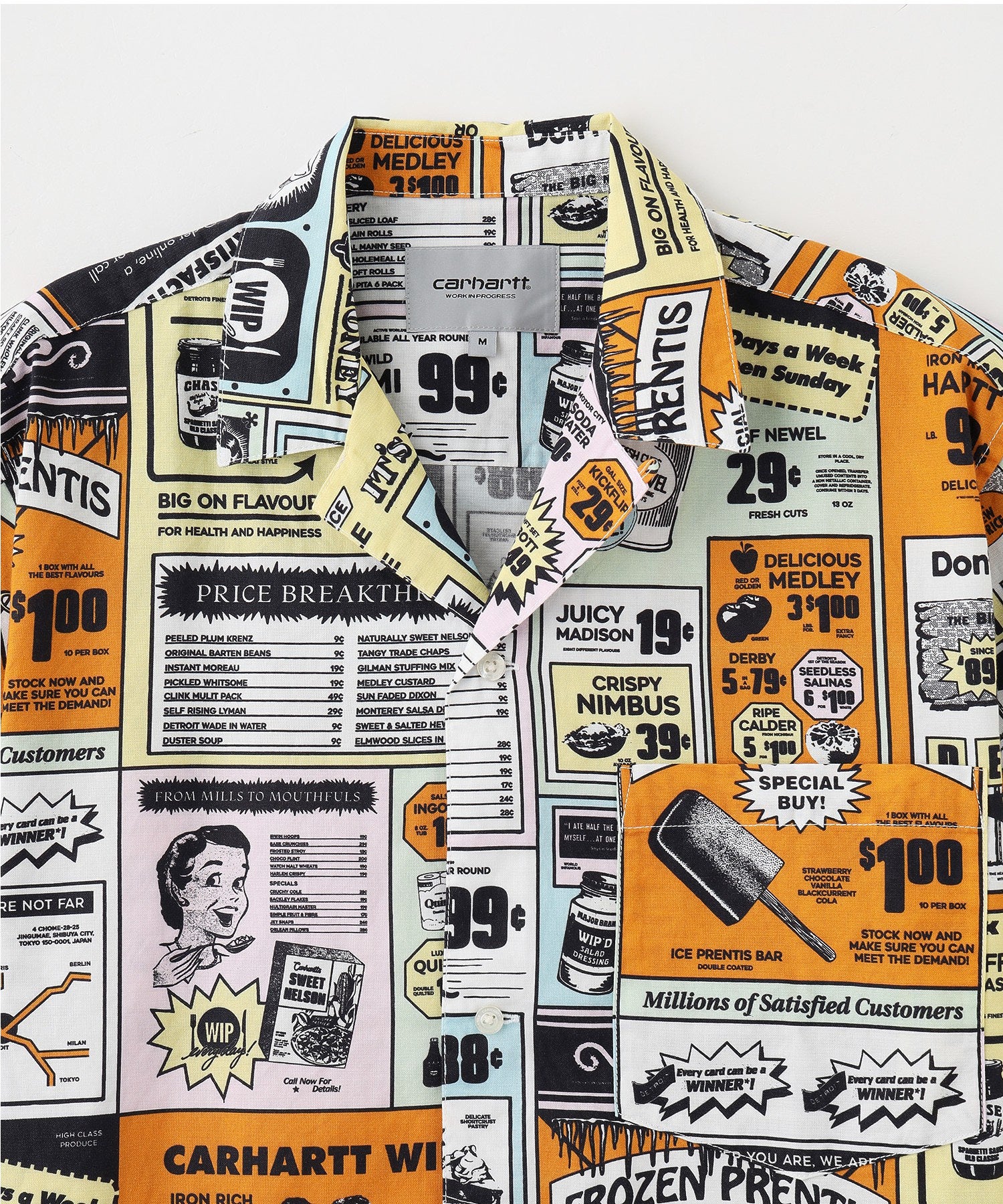 Carhartt WIP/カーハート/S/S CATALOGUE SHIRT I034548