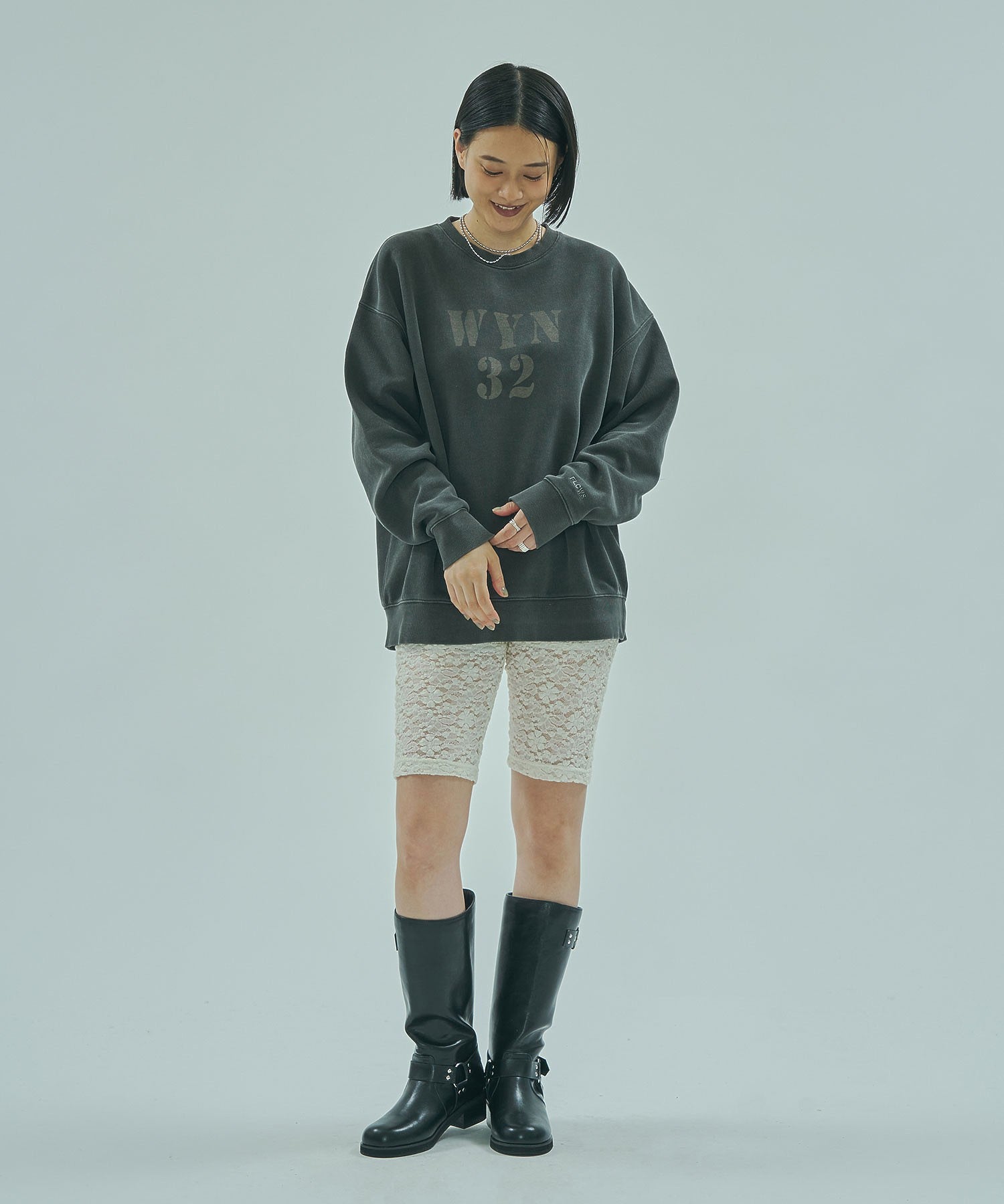 model:163cm 着用サイズ:ONE SIZE