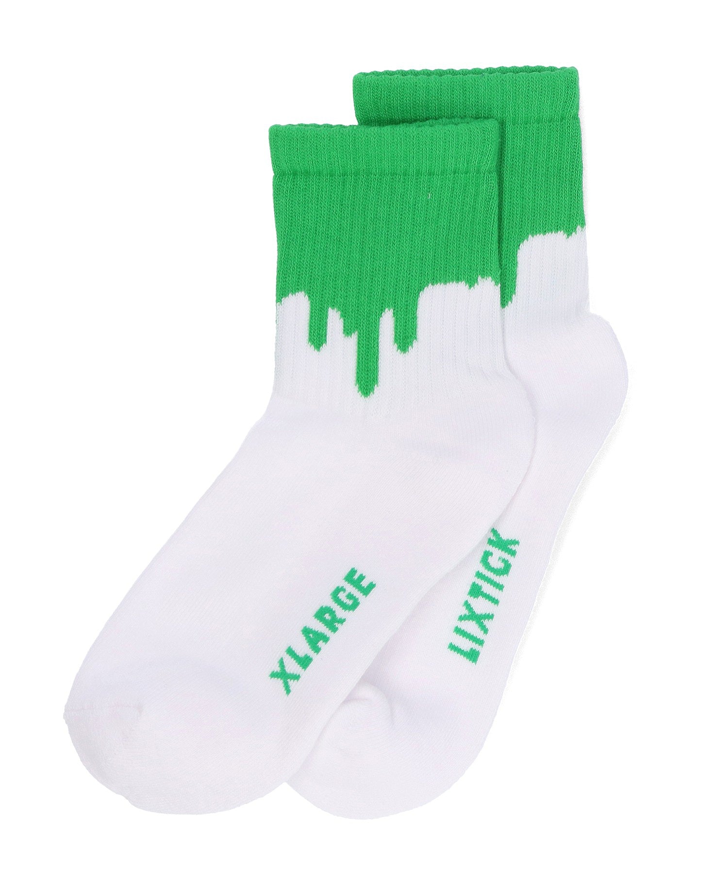 XLARGE×LIXTICK DRIP SOCKS 3PACK A