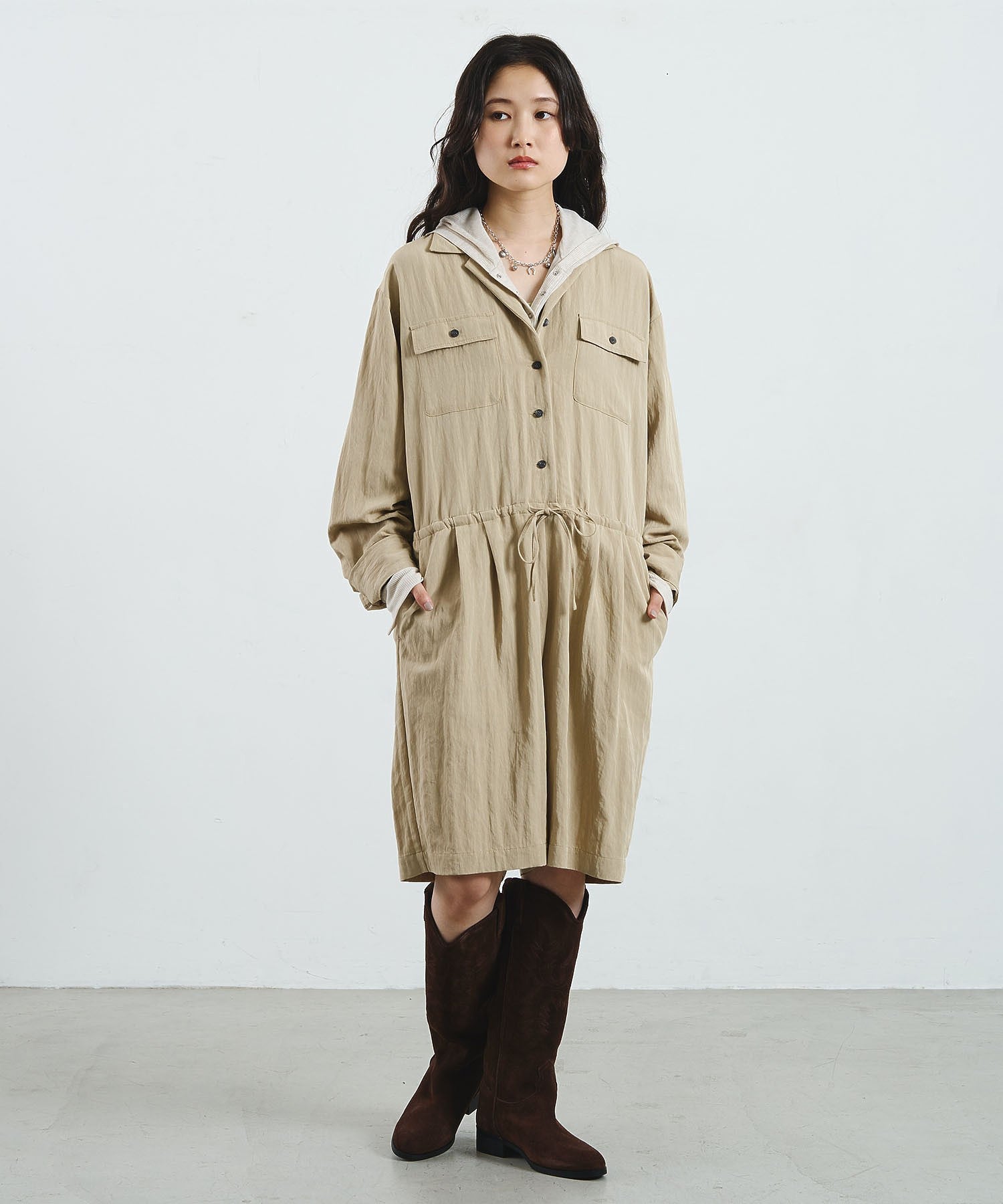 model:164cm 着用サイズ:ONE SIZE