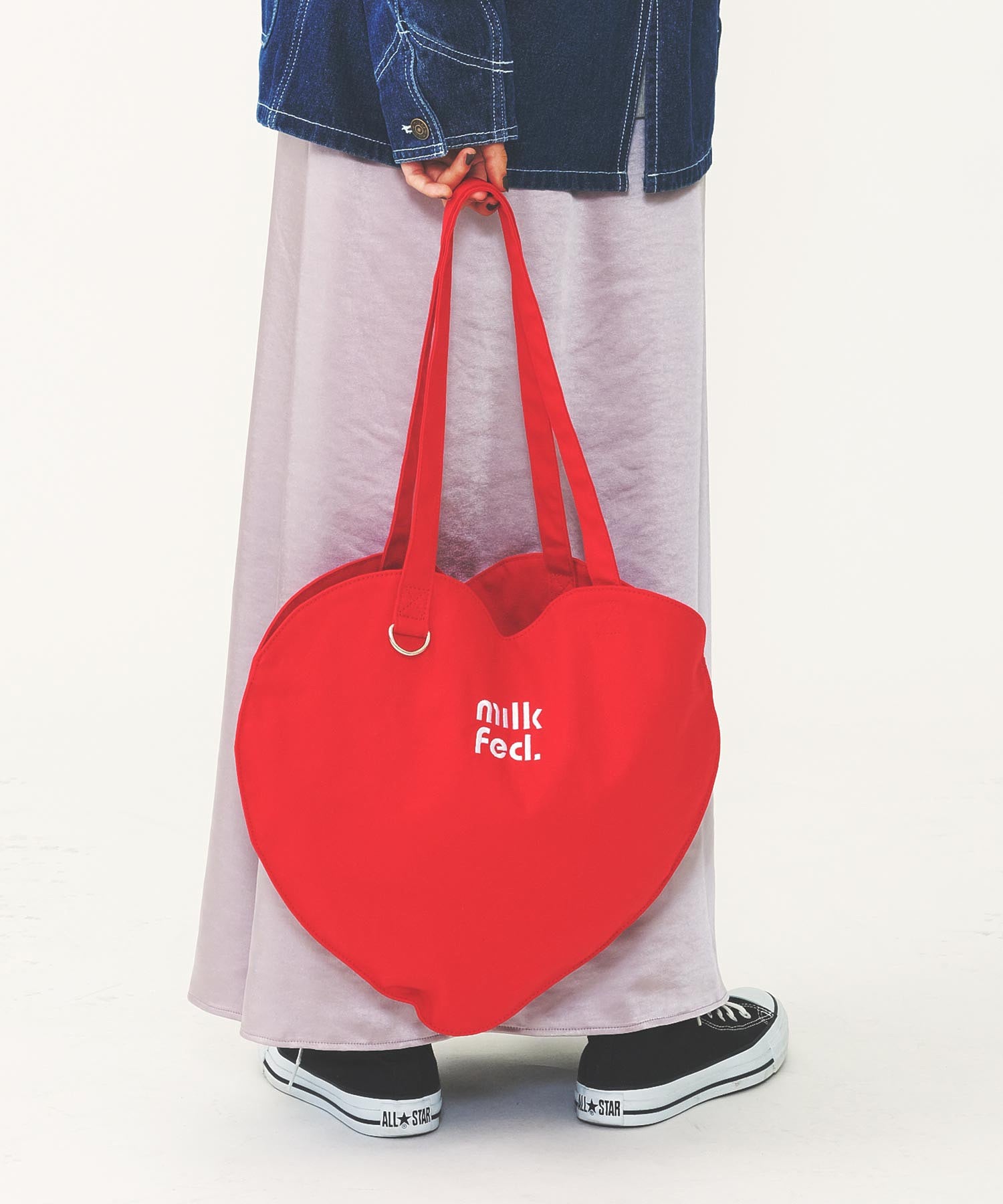 HEART SHAPED TOTE BAG