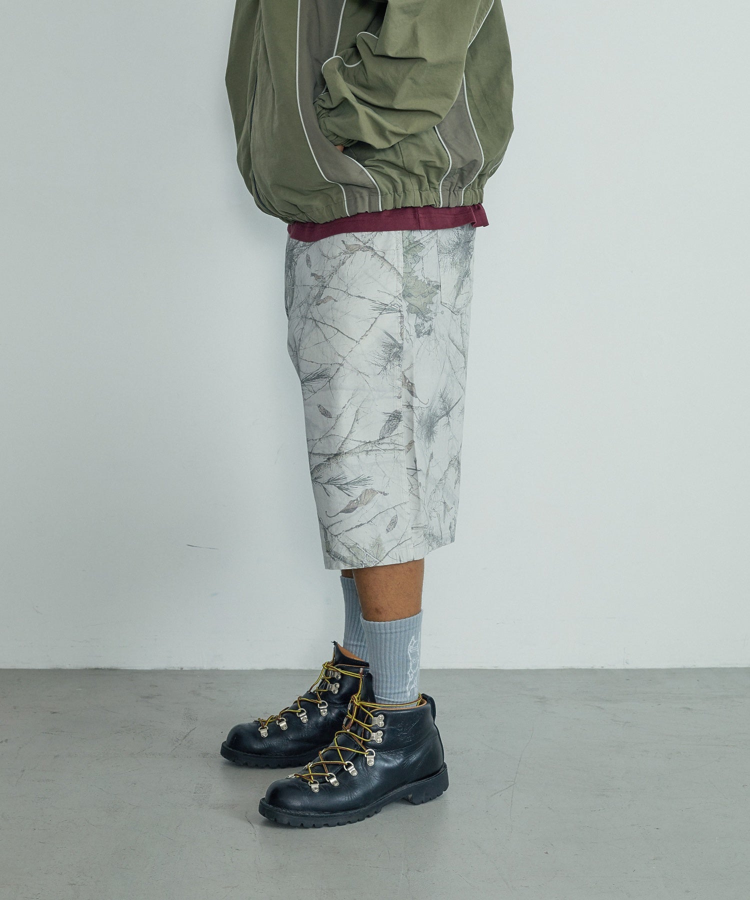 HERRINGBONE SHORT PANTS