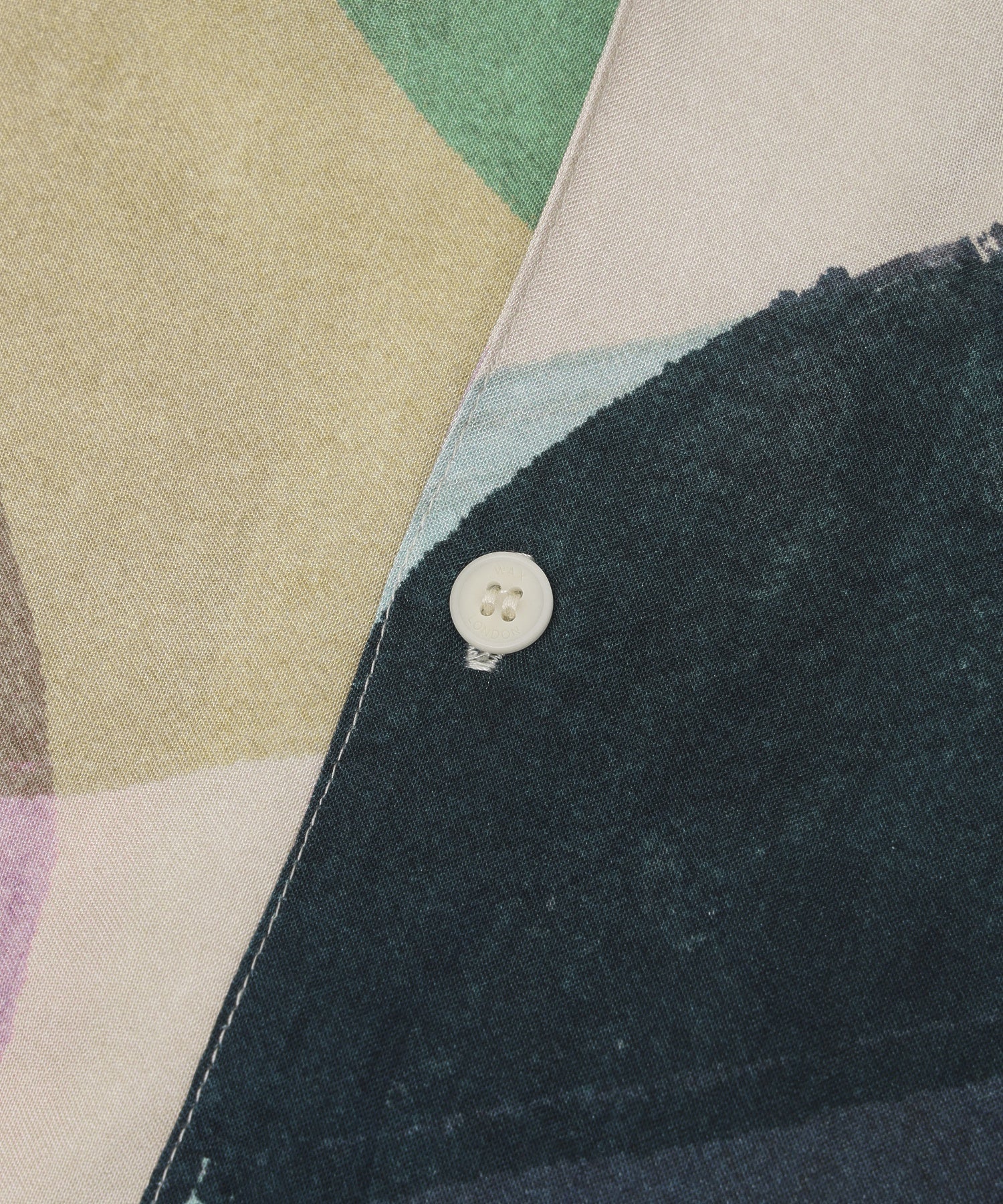 WAX LONDON/ワックスロンドン/DIDCOT SS SHIRT PAINTED SHAPES MLT