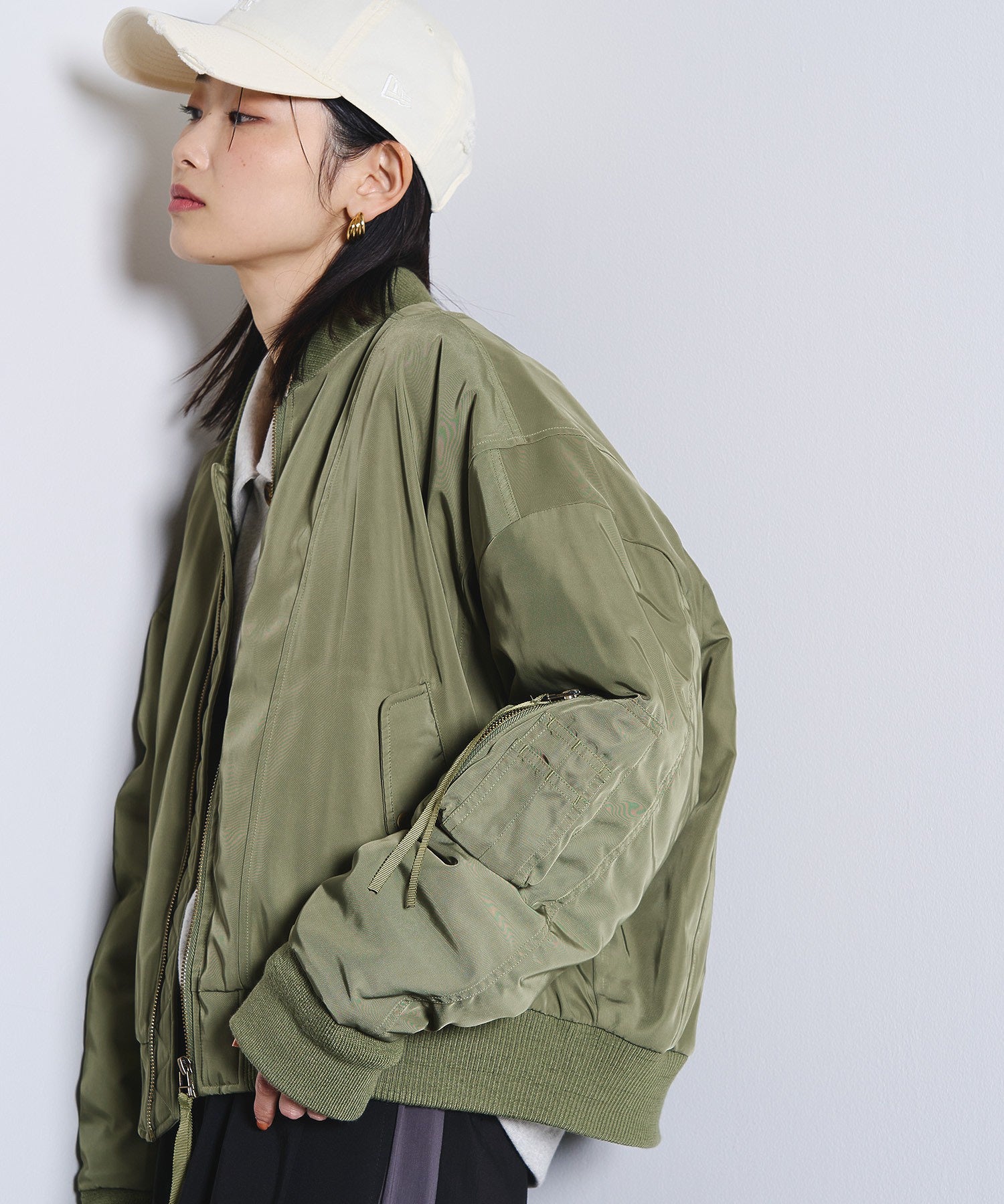 model:169cm 着用サイズ:ONE SIZE