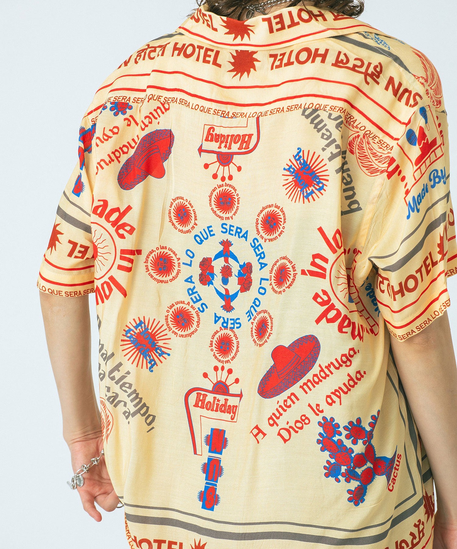 HLAADA for ROSE BUD/SUN HOTEL PRINT SHIRTS