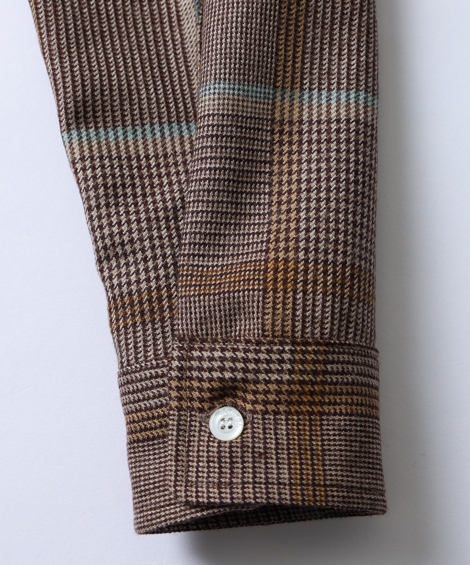 SEMOH/セモー/Fusion Shirt Wool Check 30-1-03