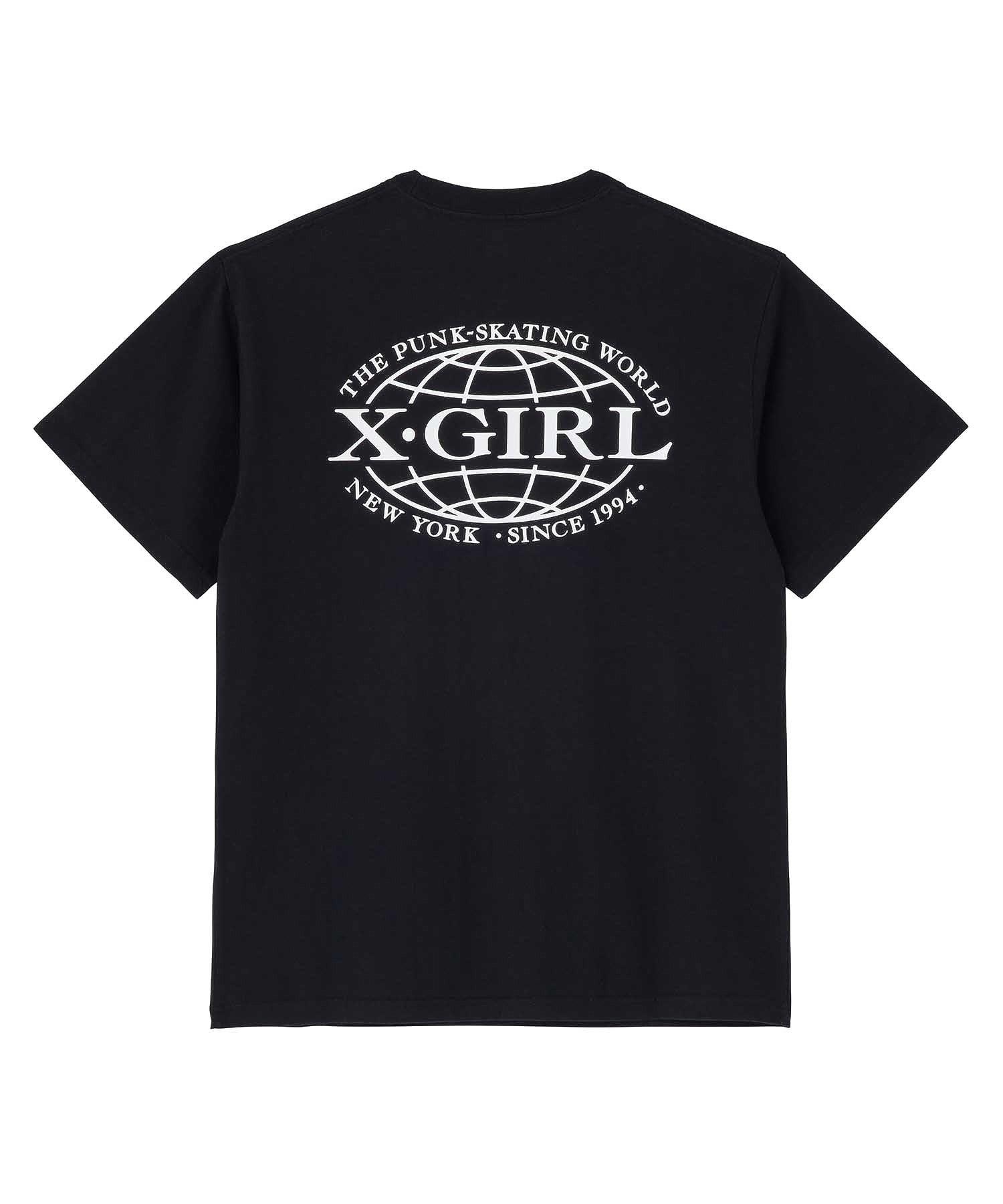 X-GIRL WORLD LOGO S/S TEE – calif