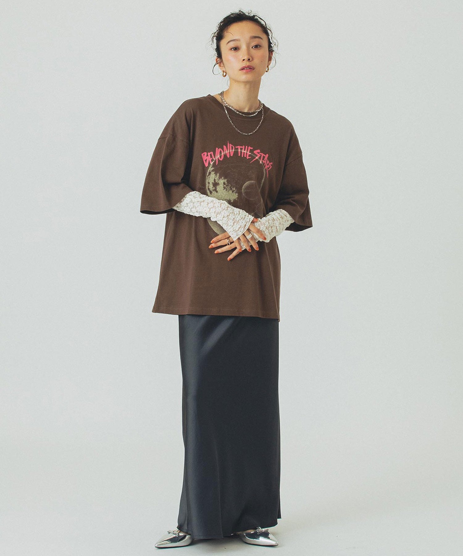 model:161cm 着用サイズ:ONE SIZE
