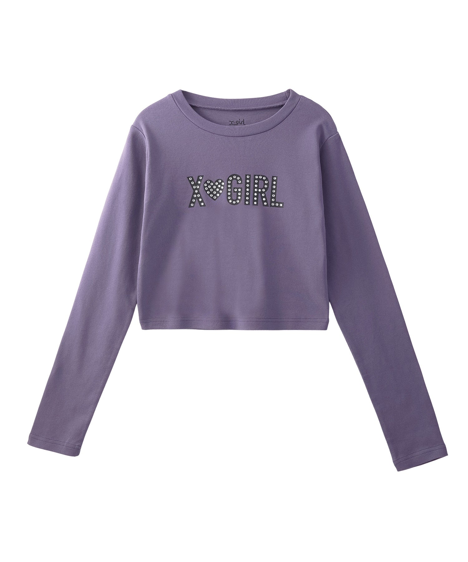 RHINE STUD LOGO L/S BABY TEE