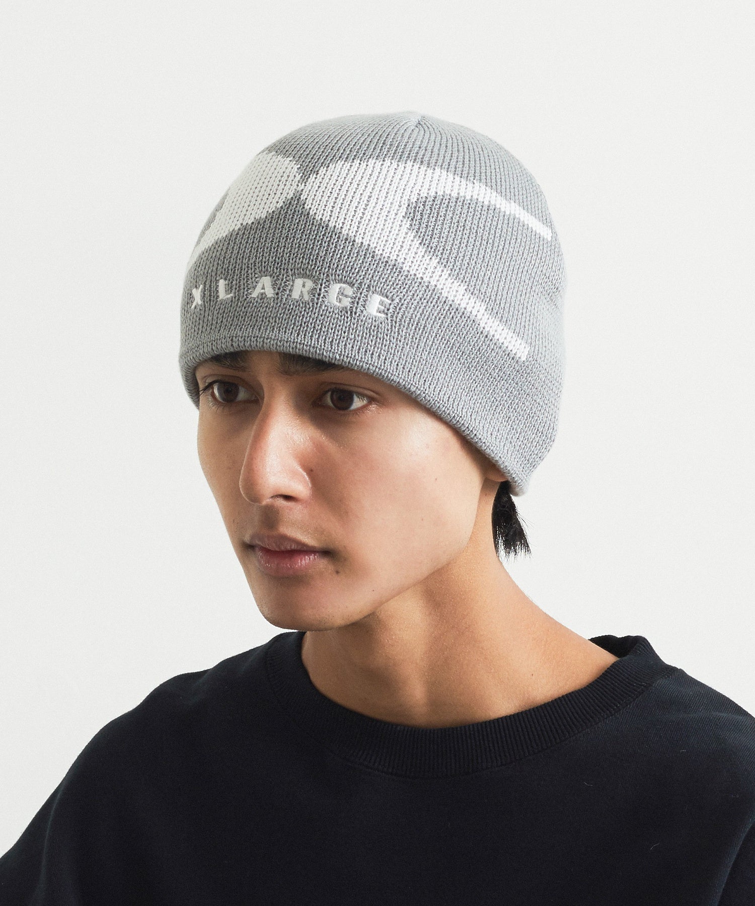 X LOGO BEANIE