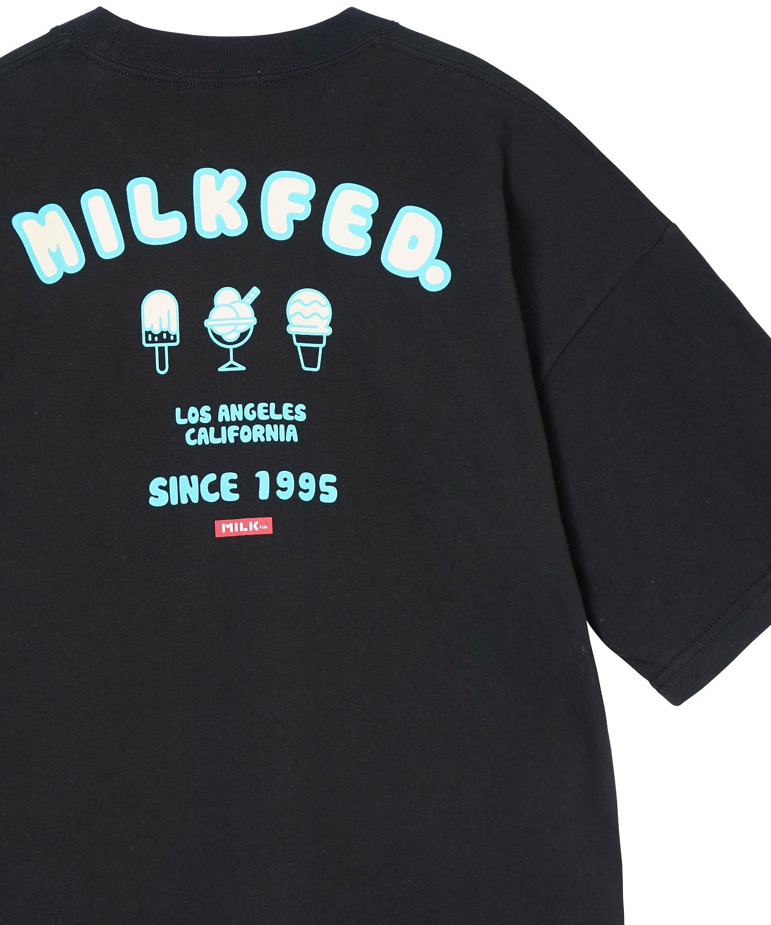 WIDE S/S TEE ICE CREAM MILKFED.