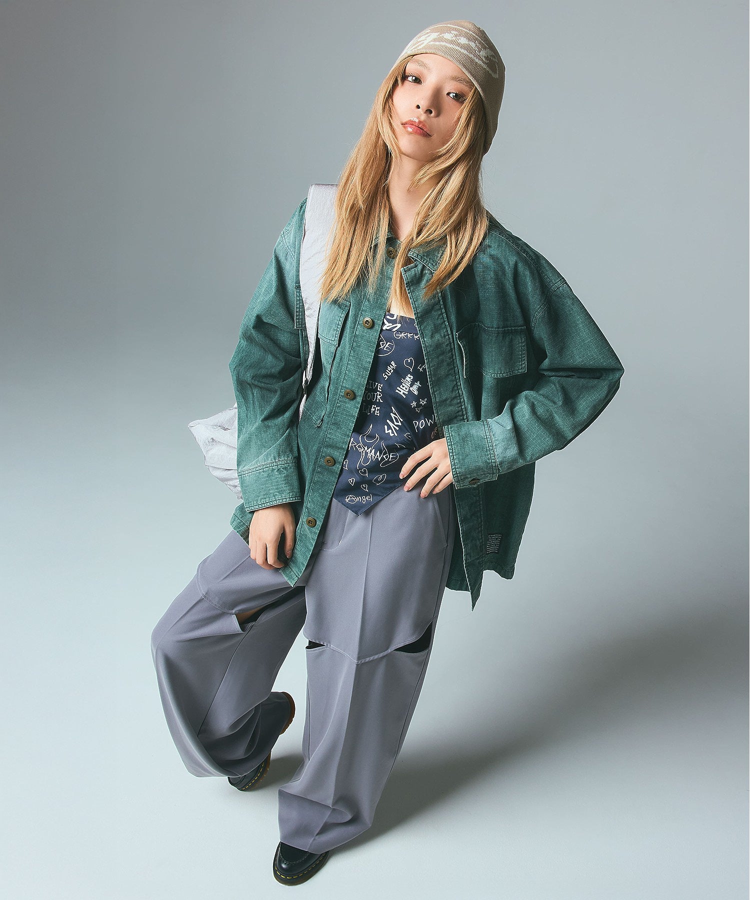 FADED MILITARY SHIRT