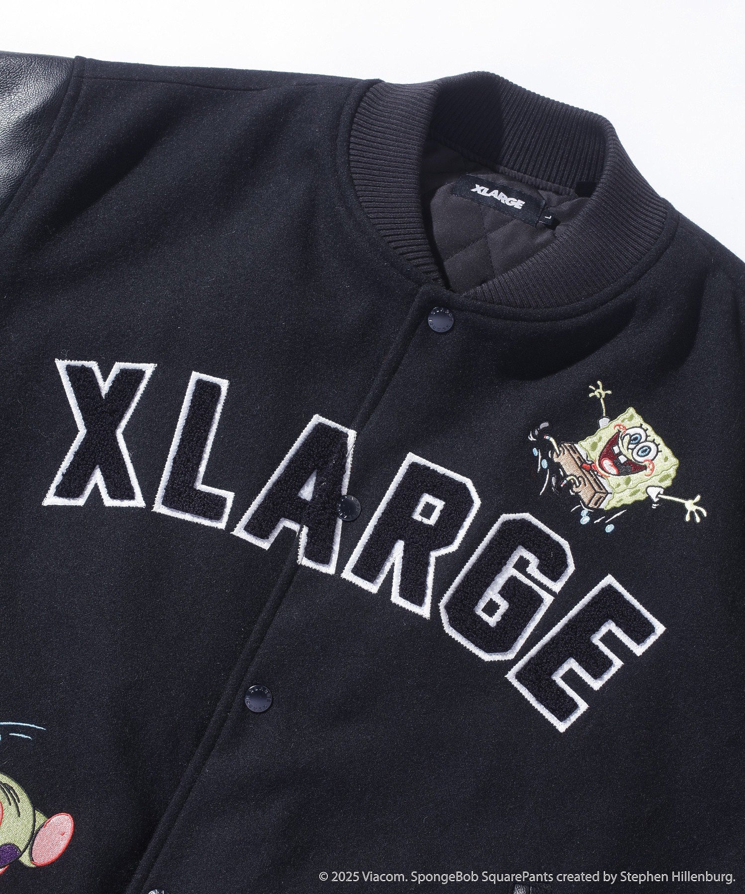 XLARGE×SpongeBob VARSITY JACKET