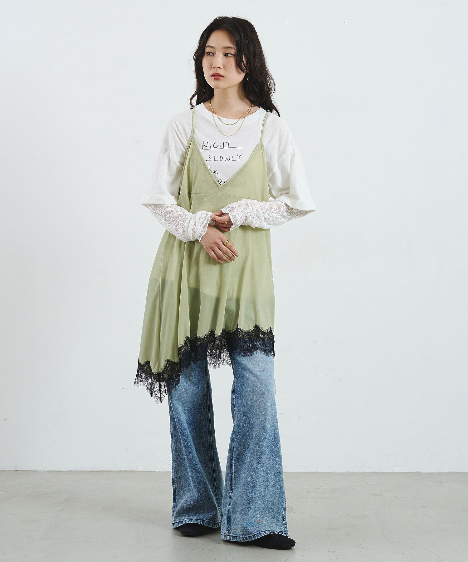 model:164cm 着用サイズ:ONE SIZE