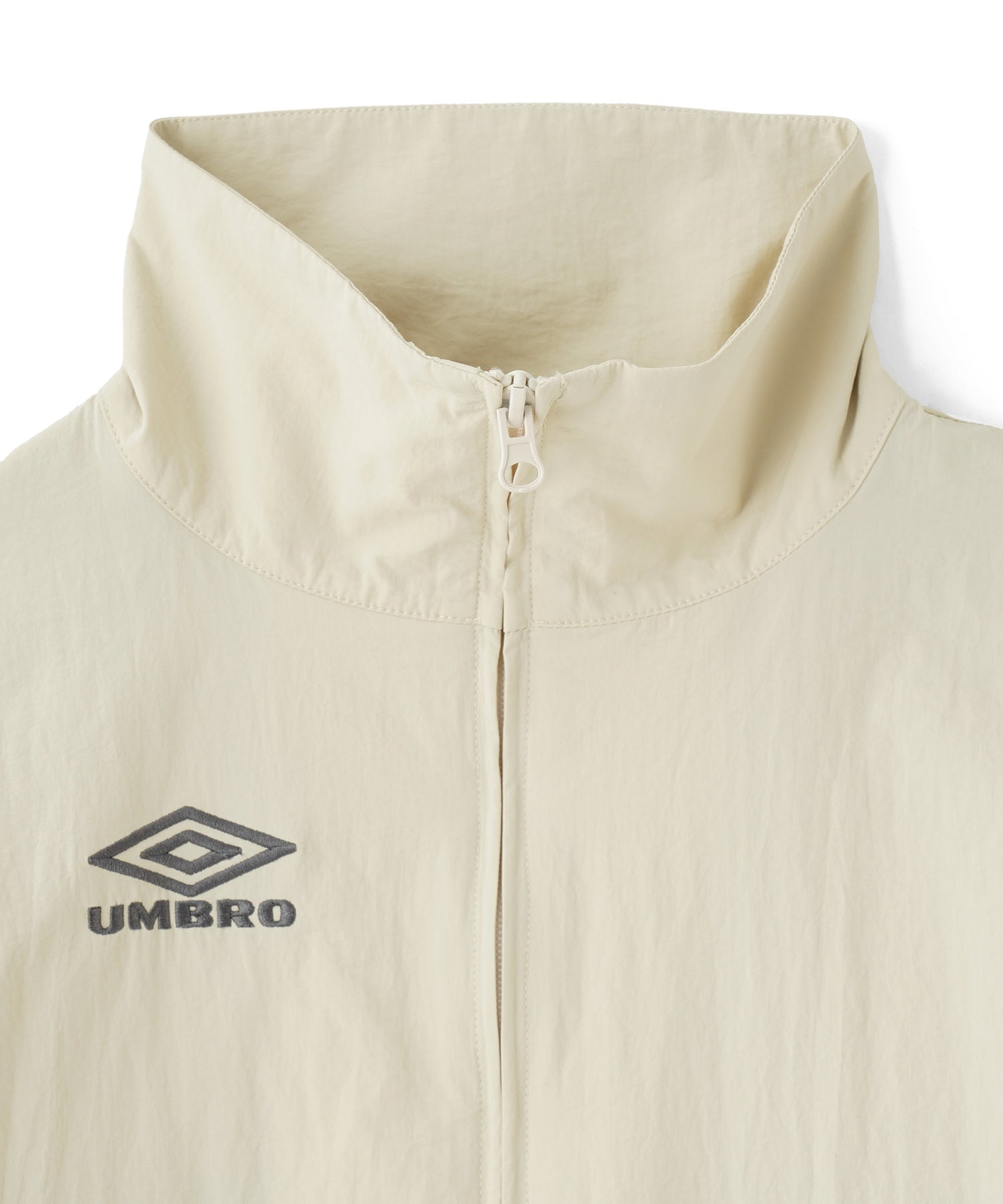 UMBRO×ROSE BUD/ORGANZA SLEEVE NYLON JACKET