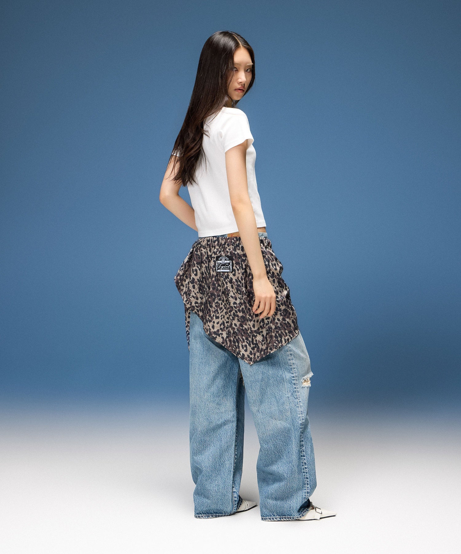 DRAWSTRING SKIRT BELT
