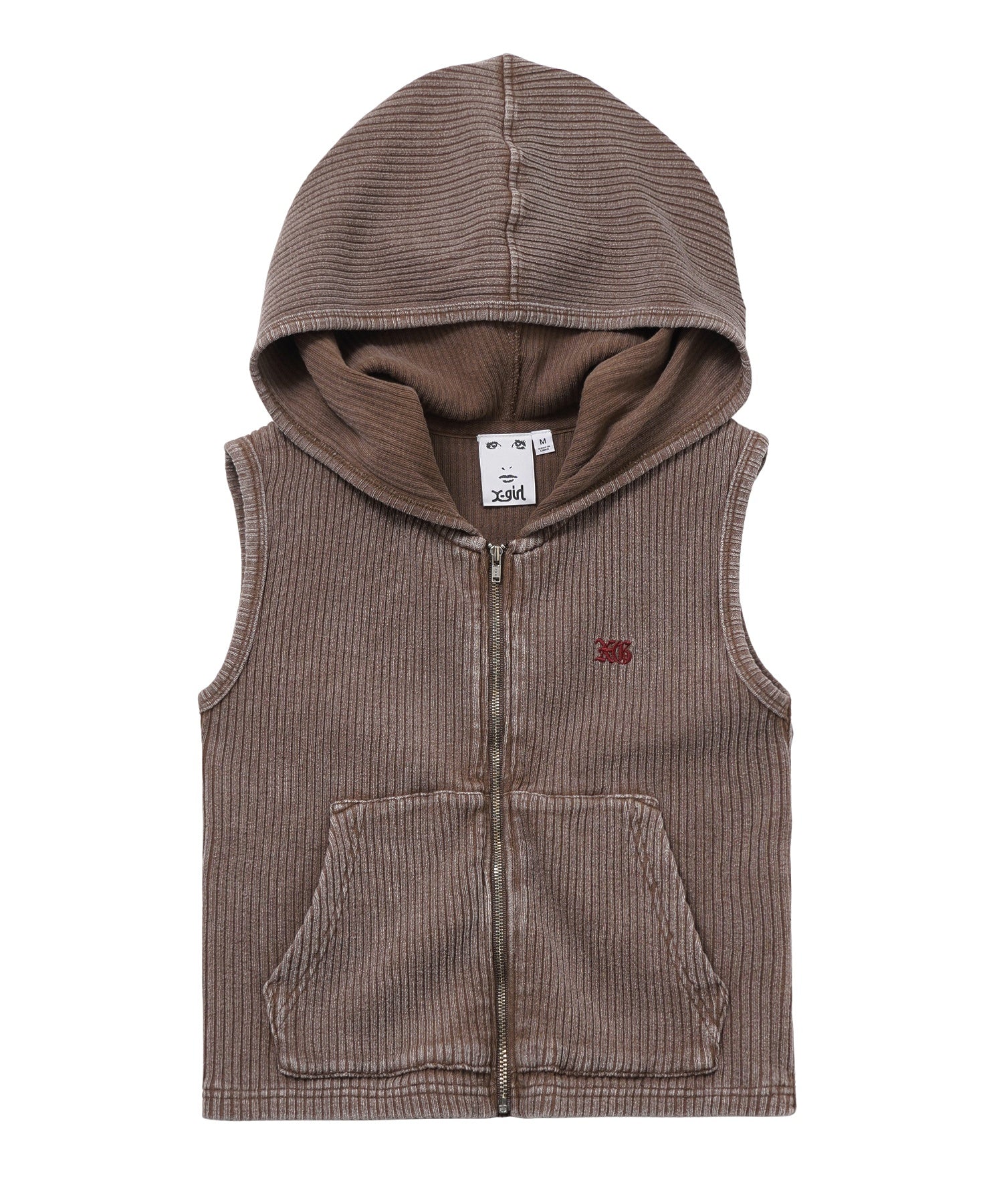 FADED ZIP UP HOODIE