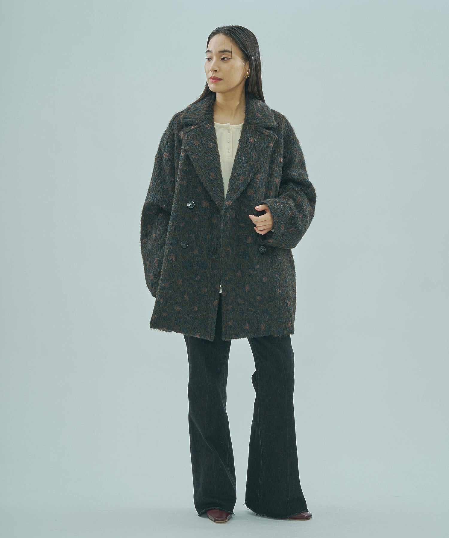 model:164cm 着用サイズ:M