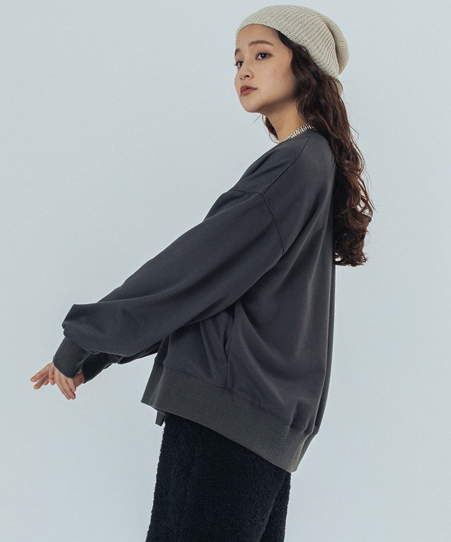 model:160cm 着用サイズ:ONE SIZE