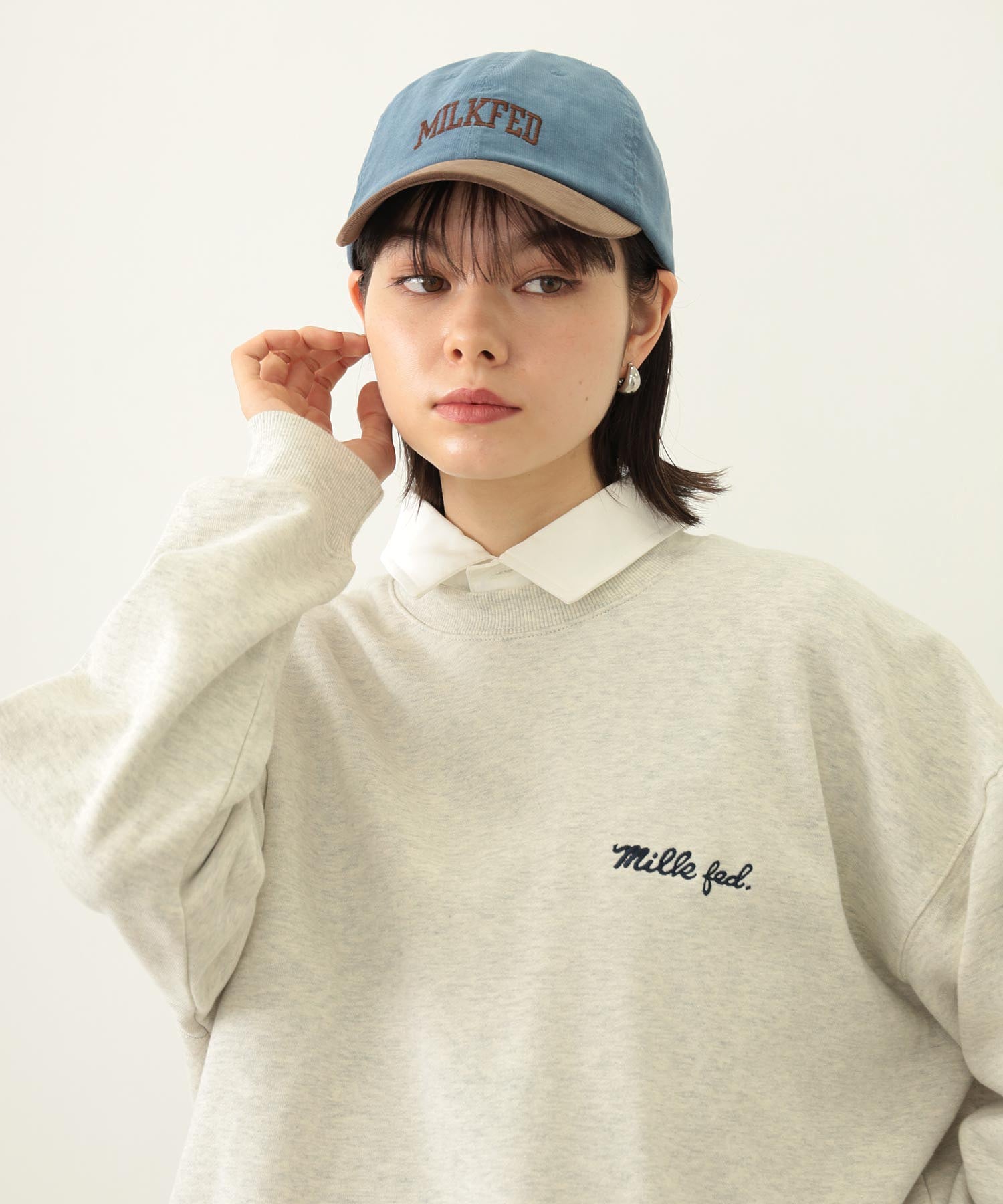 LOGO CORDUROY CAP