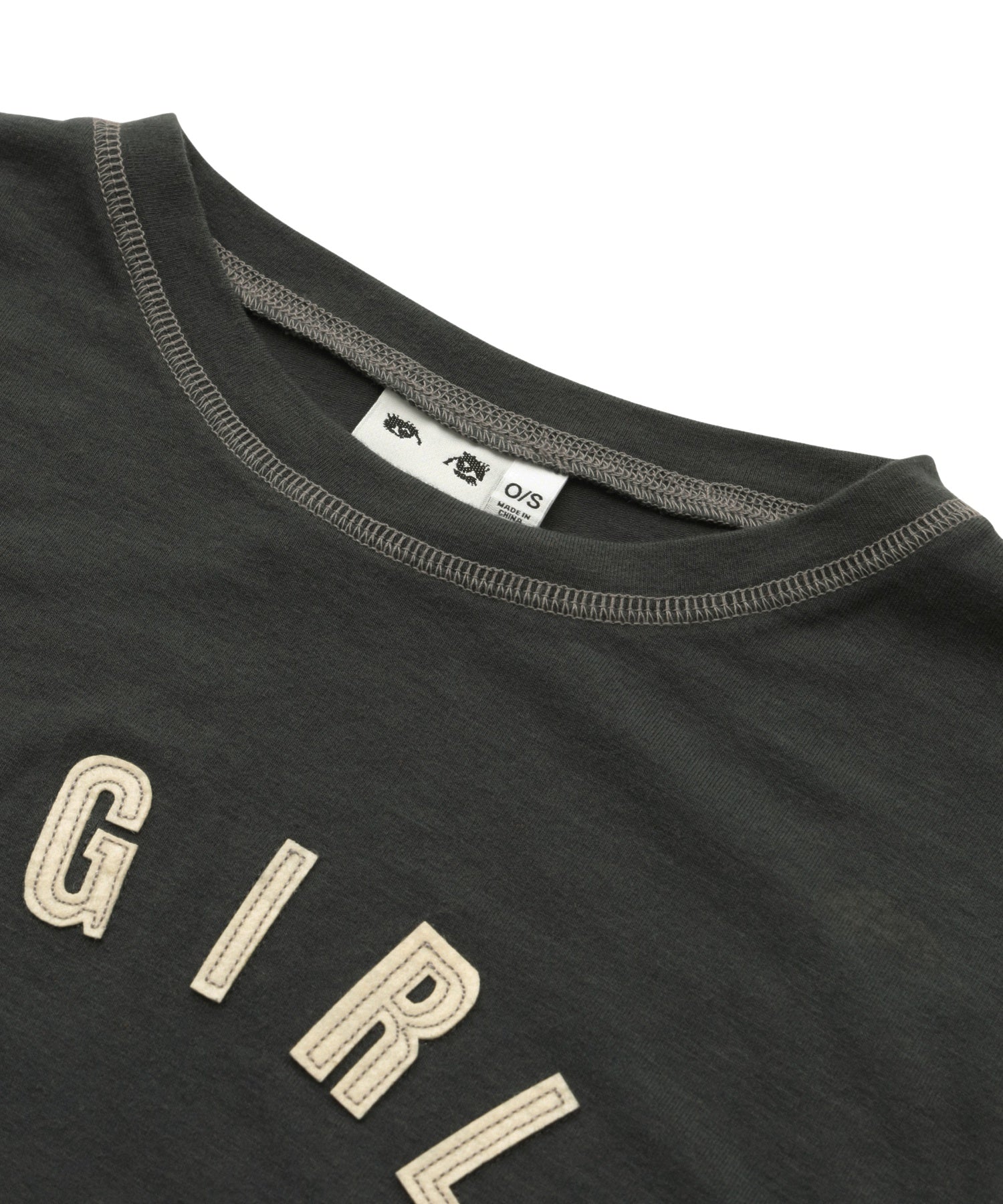 LOGO PATCH L/S BABY TEE