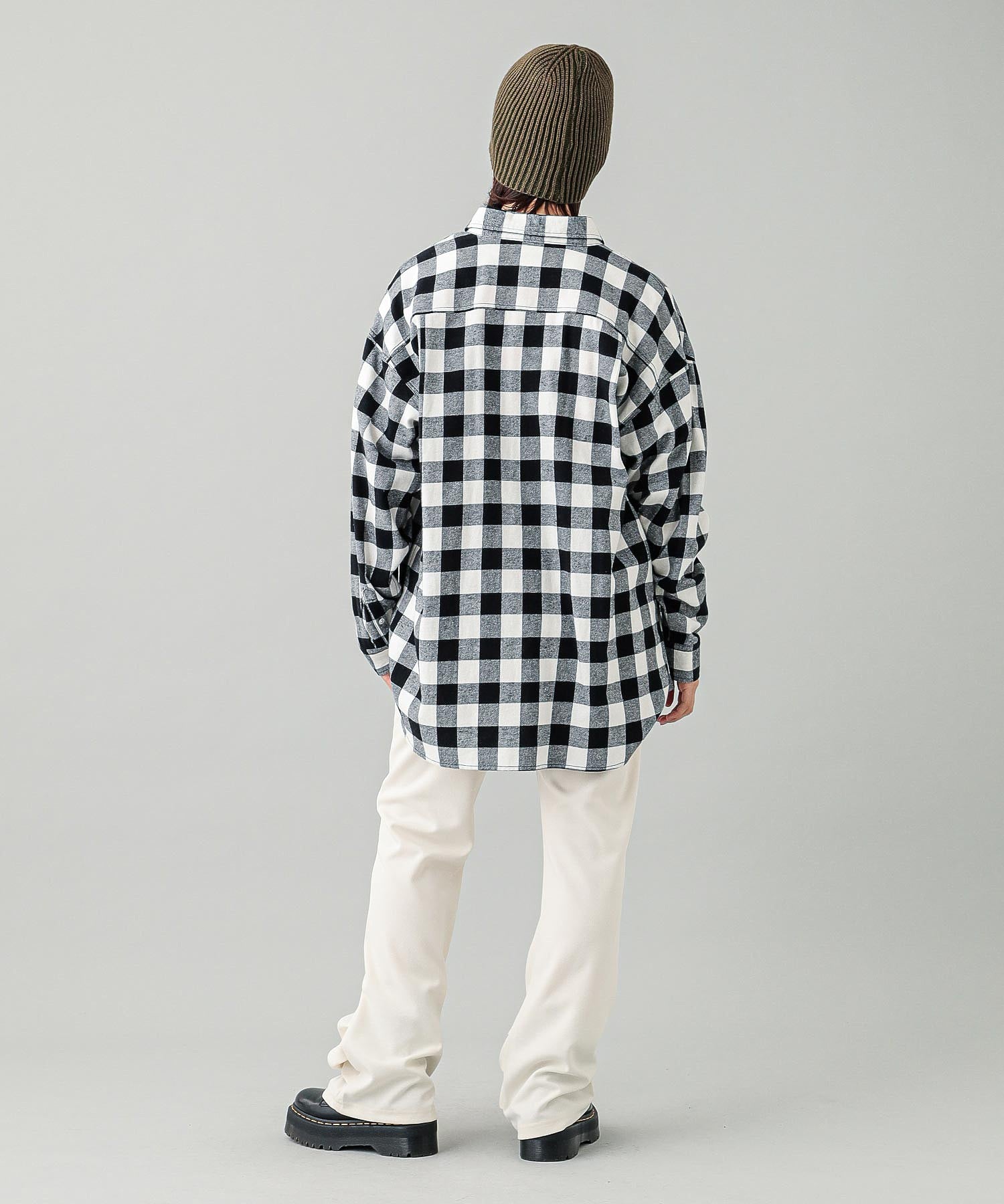 FACE PLAID L/S SHIRT