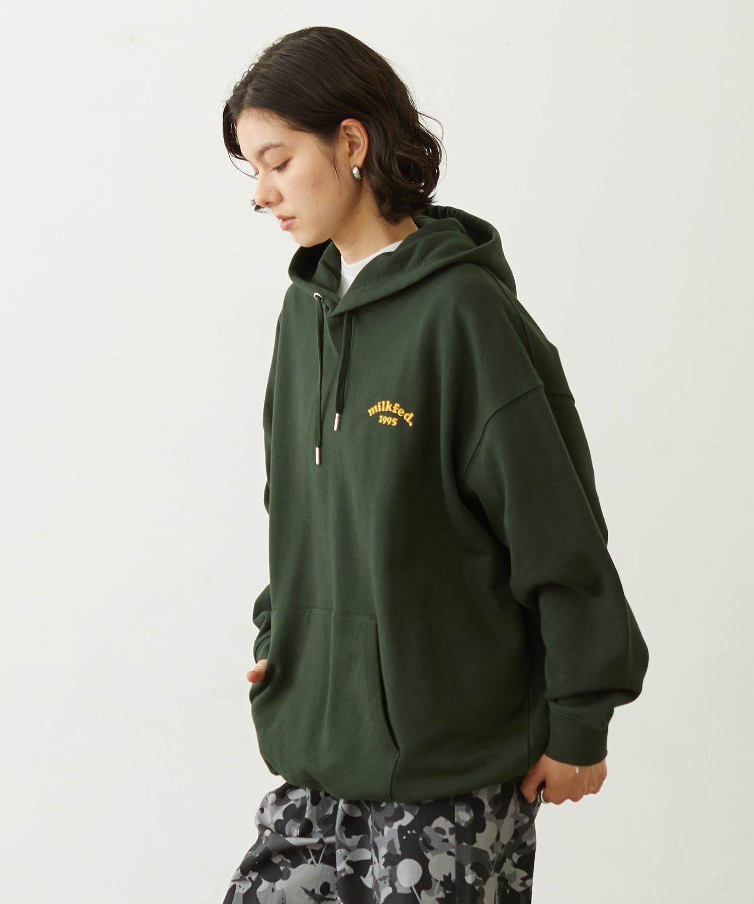 COOPER ARCH LOGO SWEAT HOODIE