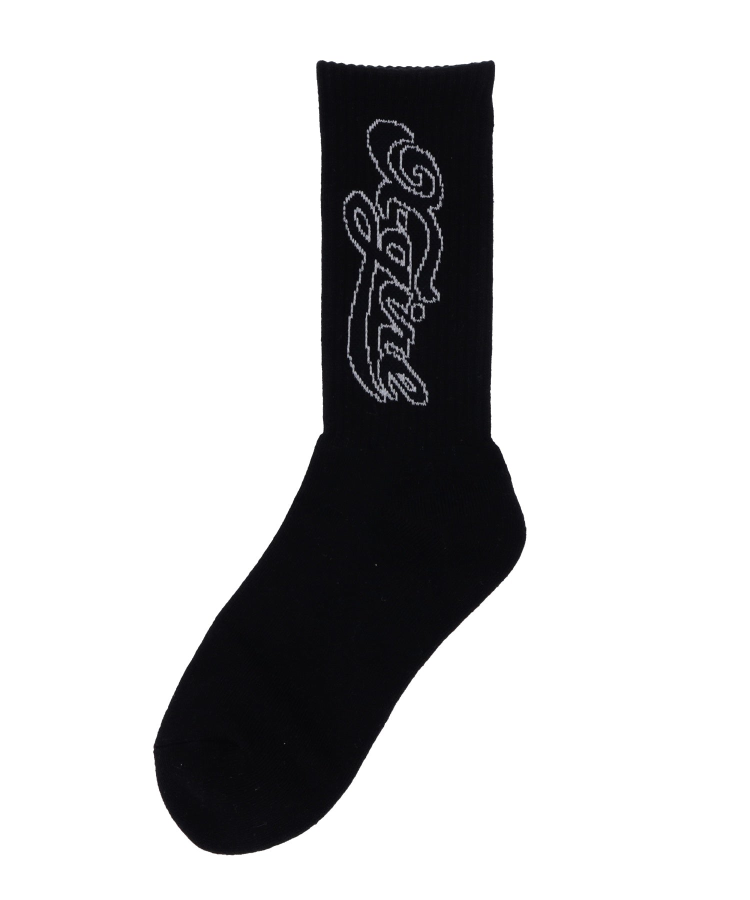 CHEERFUL LOGO RIB SOCKS