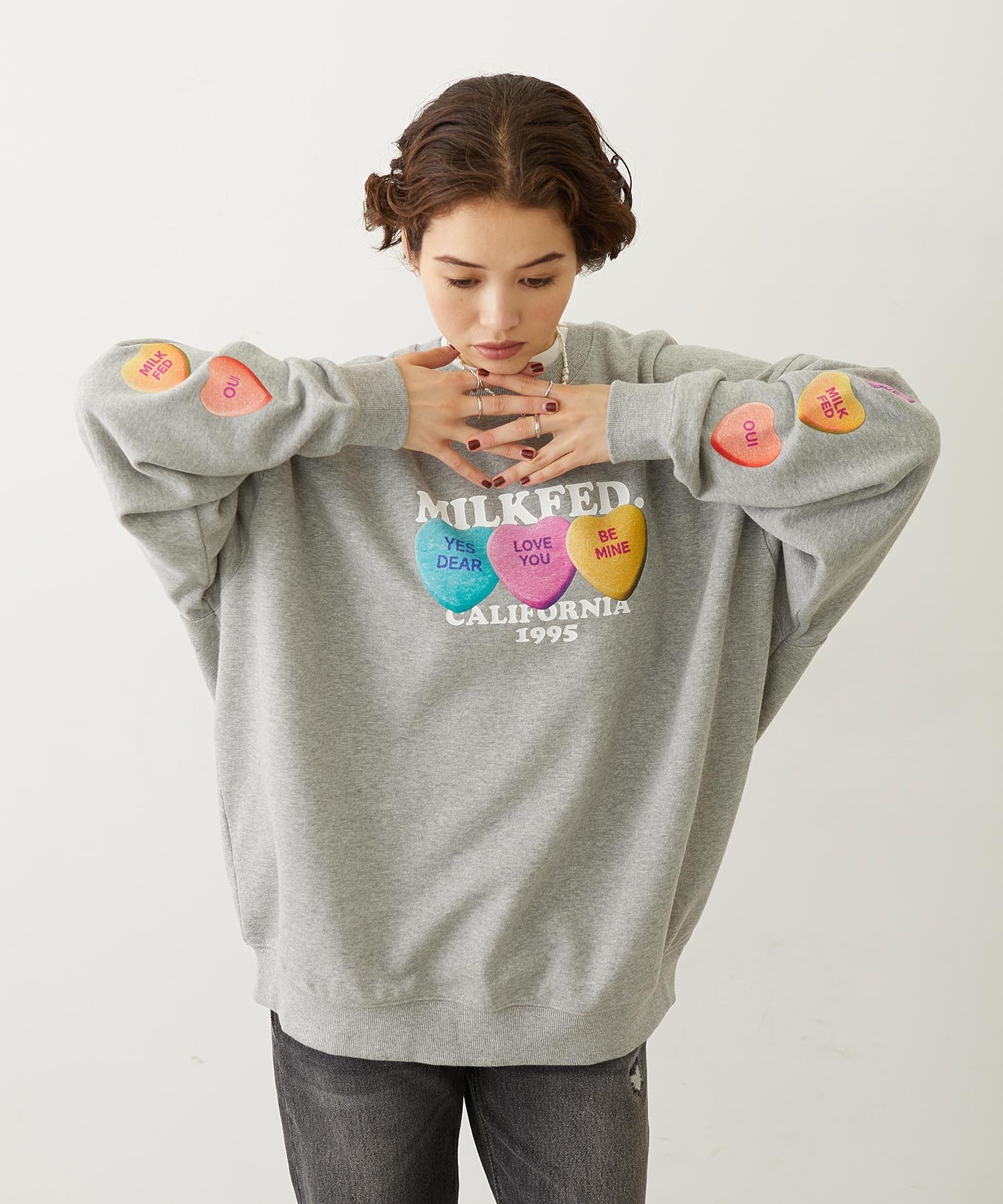 SWEETHEARTS CANDY SWEAT TOP