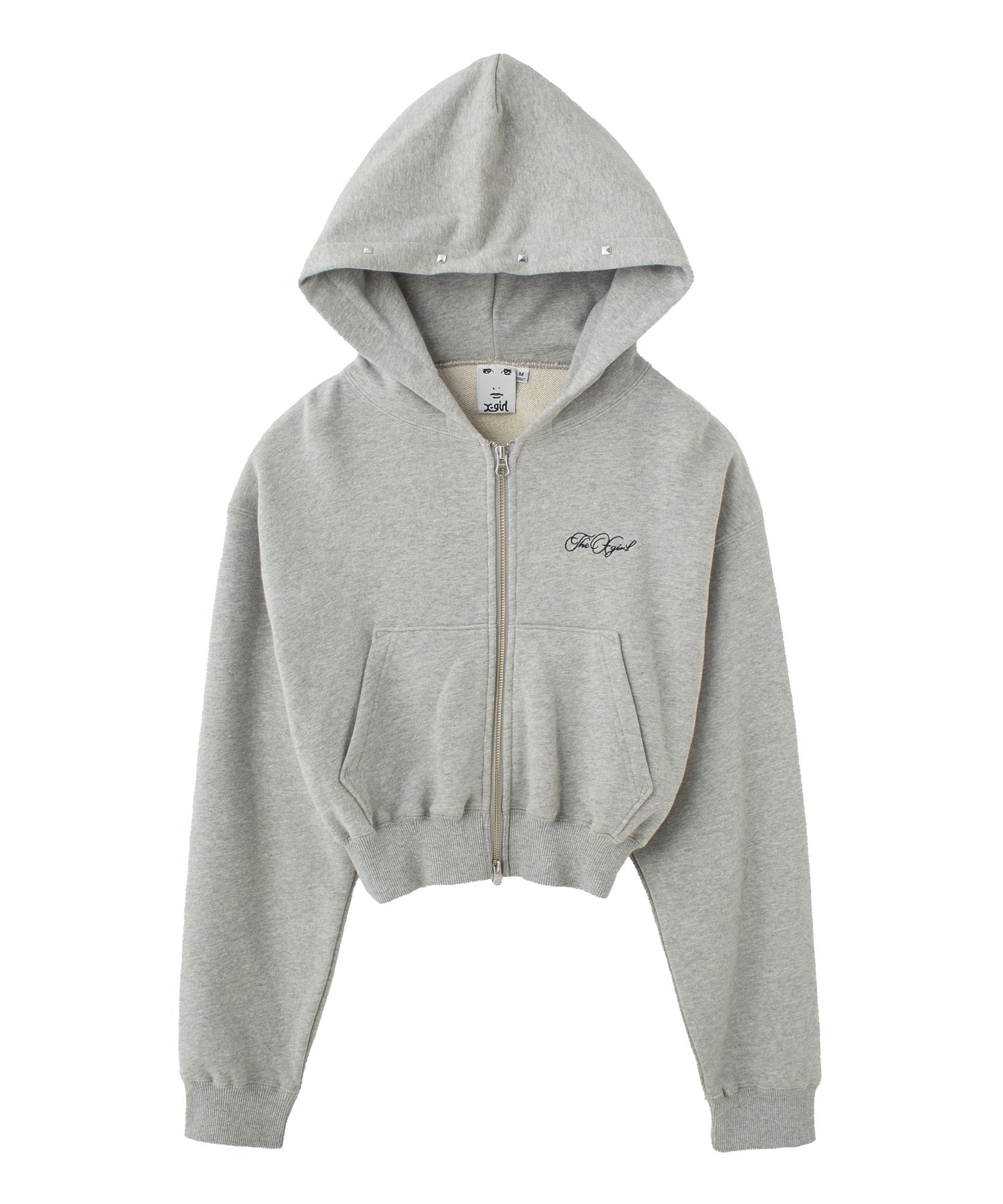 ONE POINT PENCIL SCRIPT LOGO ZIP UP SWEAT HOODIE