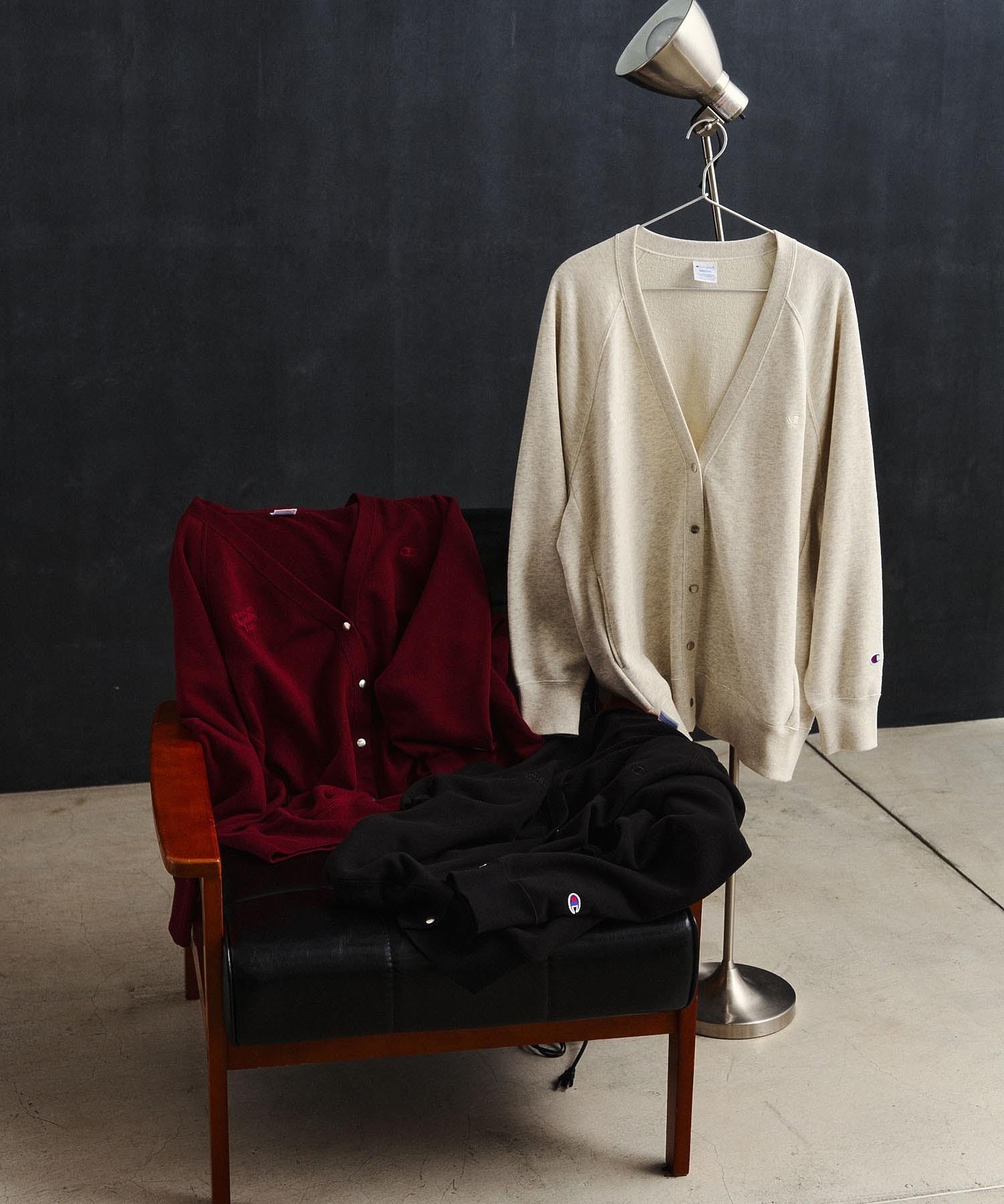 Champion別注/SWEAT CARDIGAN