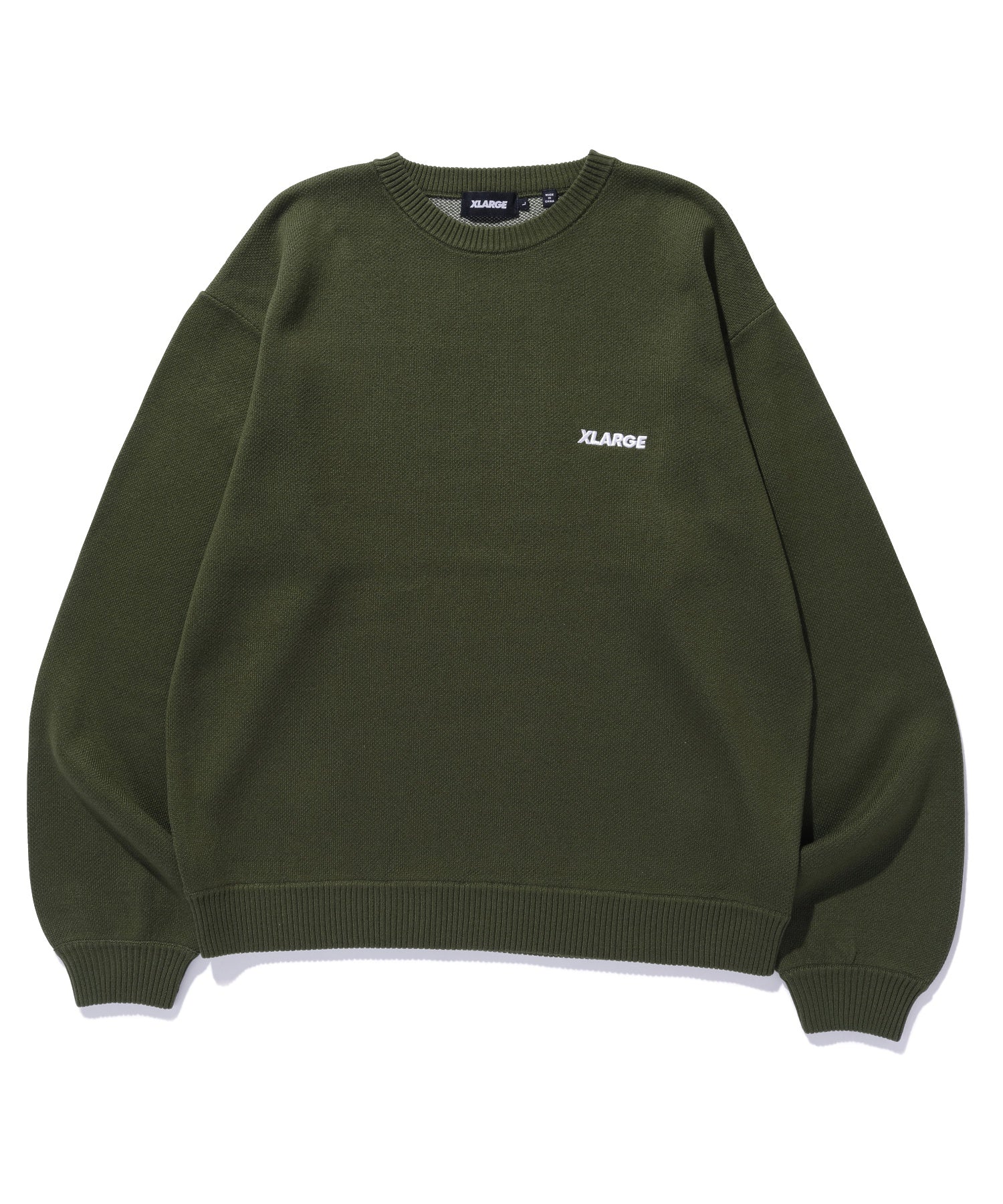 SLANTED OG CREWNECK KNIT TOP