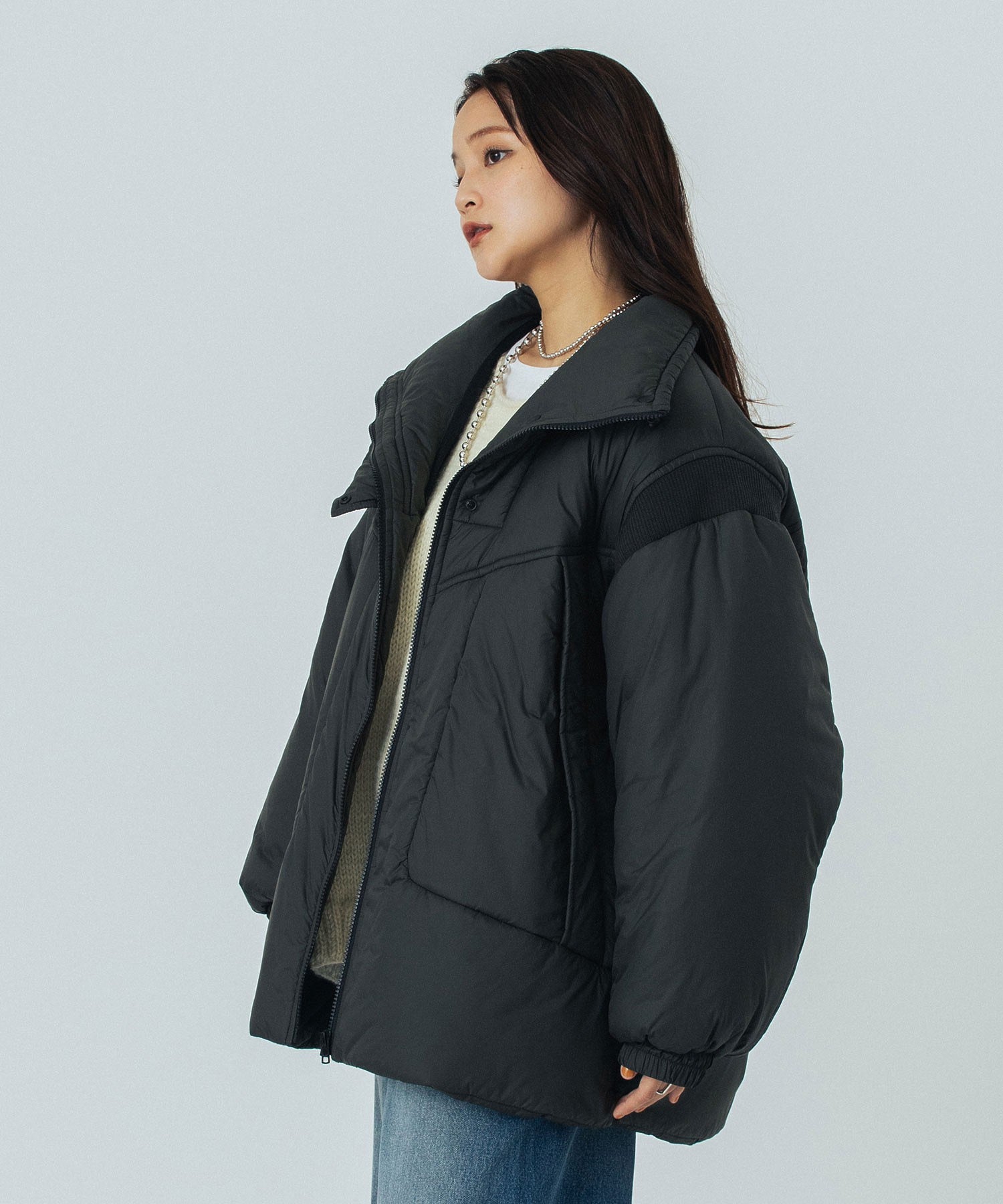 model:160cm 着用サイズ:S