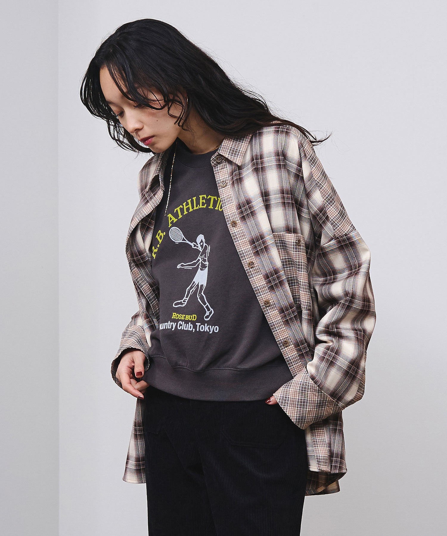 model:161cm 着用サイズ:ONE SIZE