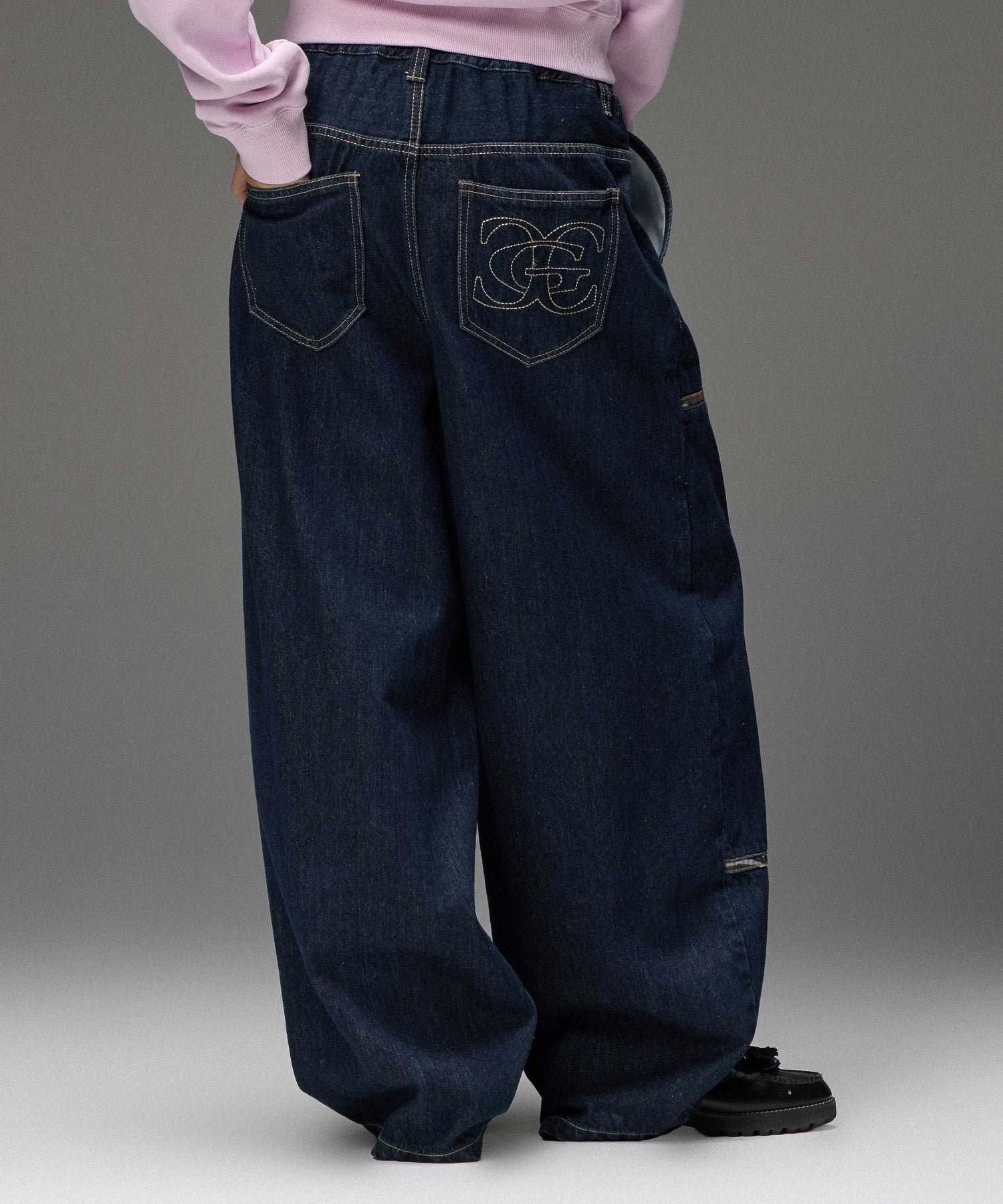 DOUBLE KNEE EASY PANTS