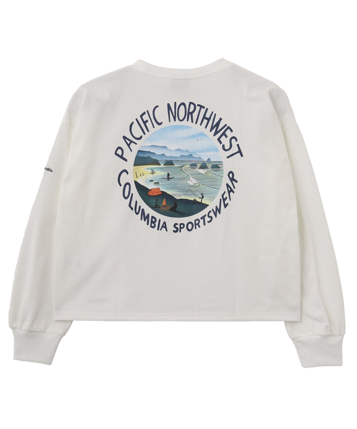 Columbia/コロンビア/W Lake to Avenue LS Cropped Tee PL1411