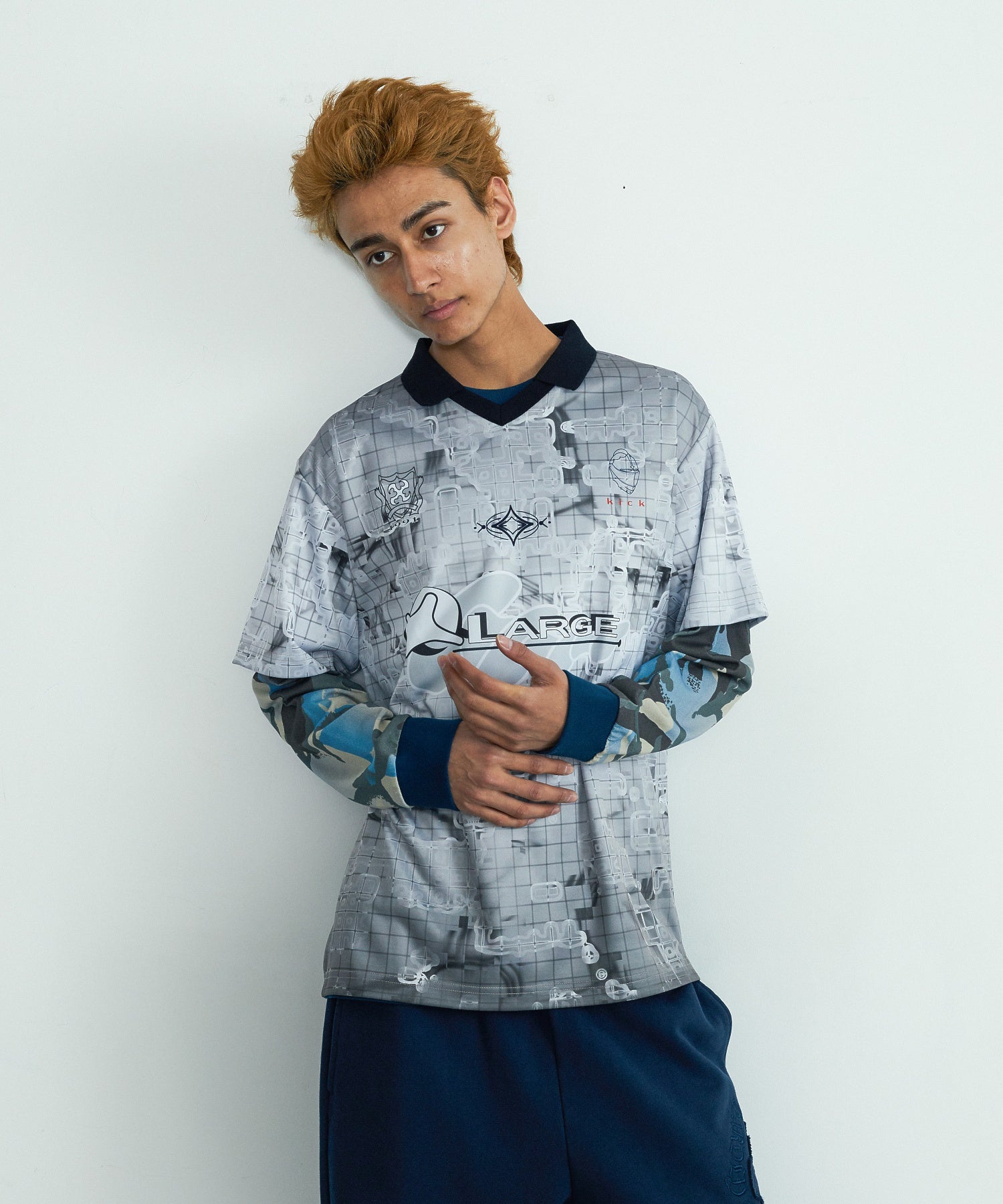 MODEL身長：183cm / 着用サイズ：Lサイズ