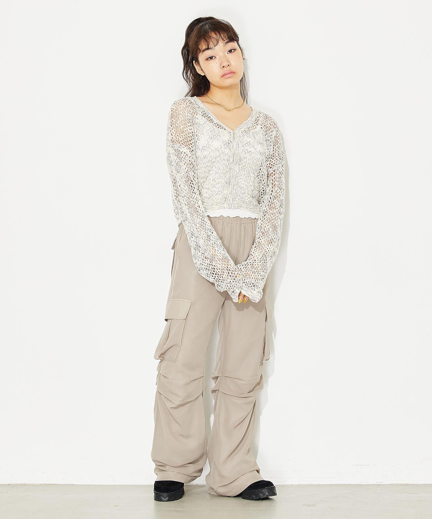 model:富樫かなえ H:161cm 着用サイズ:M