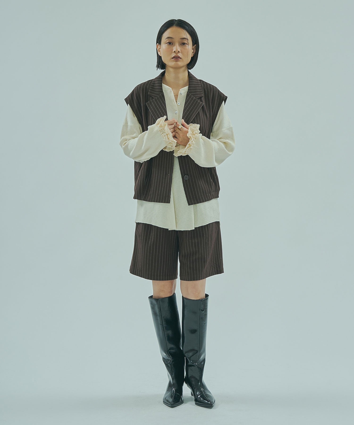 model:163cm 着用サイズ:ONE SIZE
